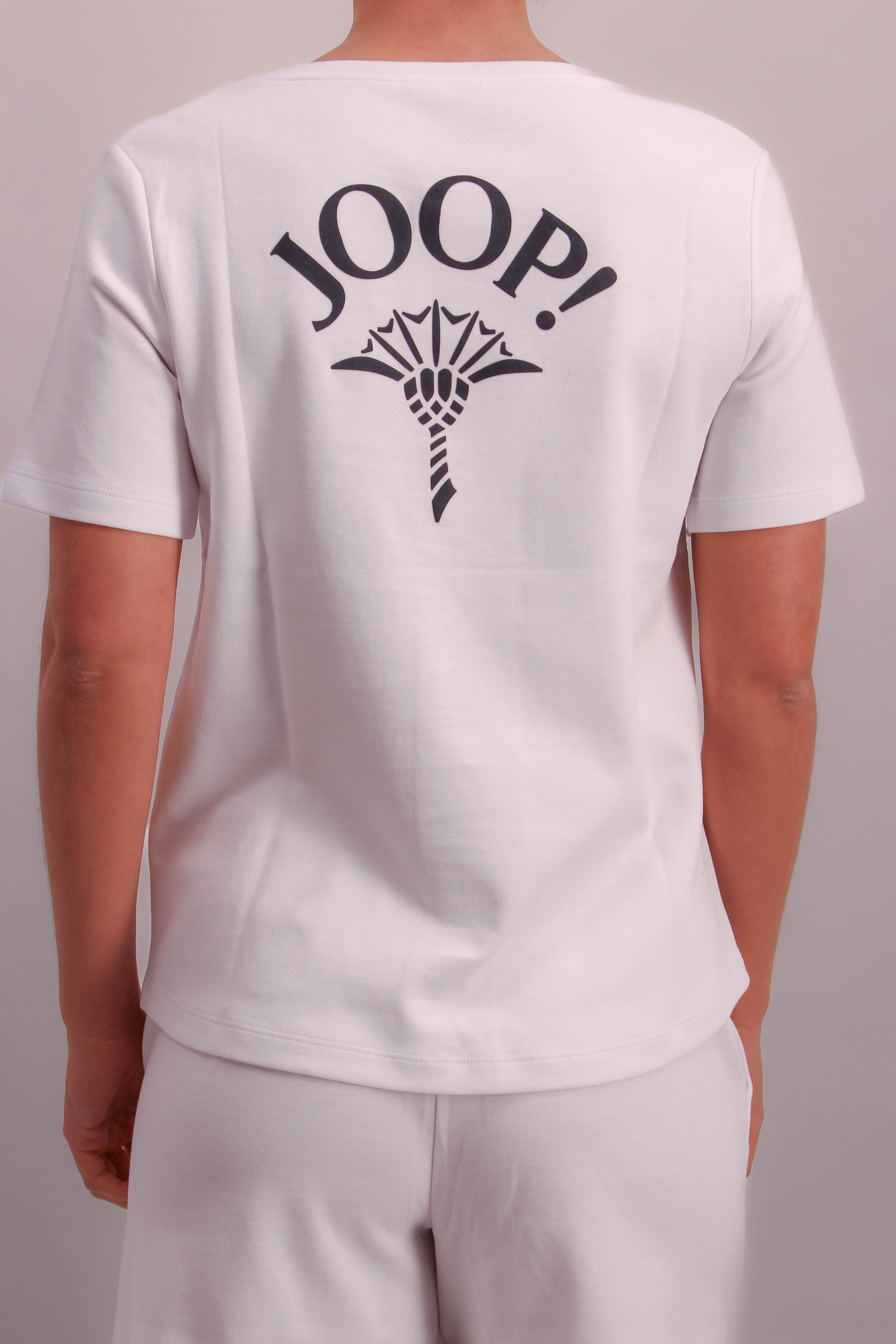 JOOP! T-shirt Comfort Grote logo-print op de rug