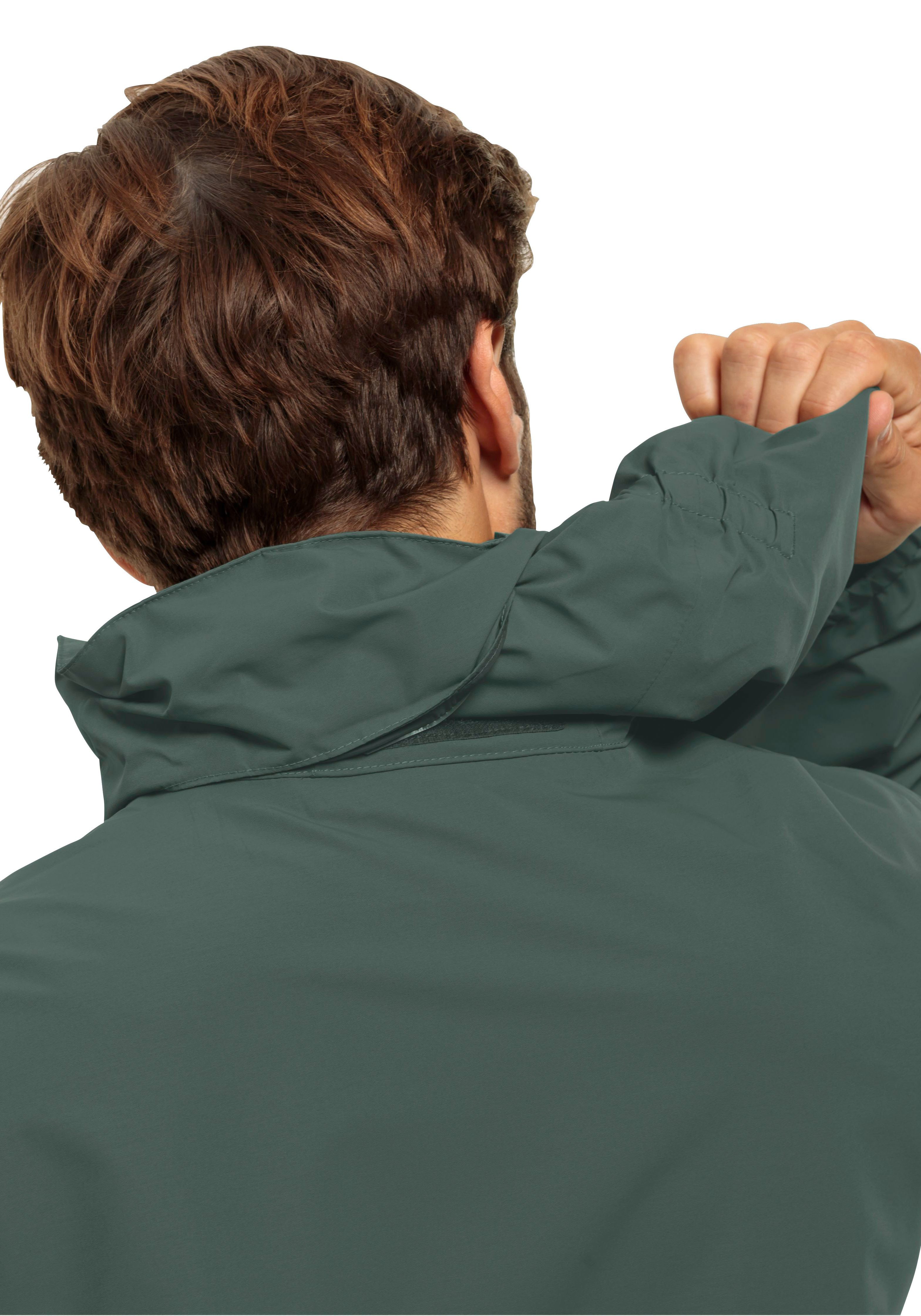 Jack Wolfskin Functioneel jack STORMY POINT 2L JKT M Waterafstotend & winddicht & ademend