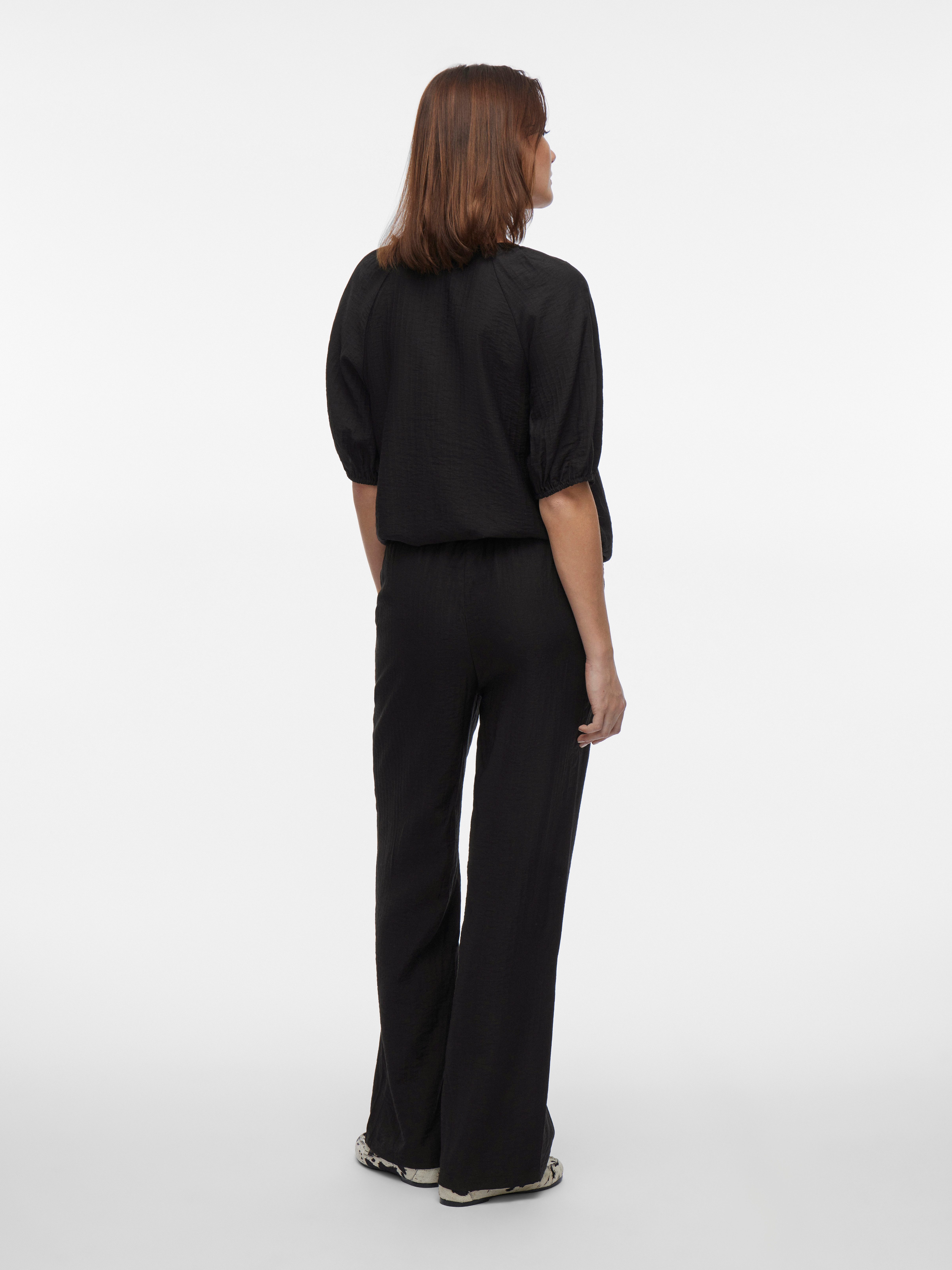 Vila Comfortbroek VICLO HW LOOSE PANTS - NOOS