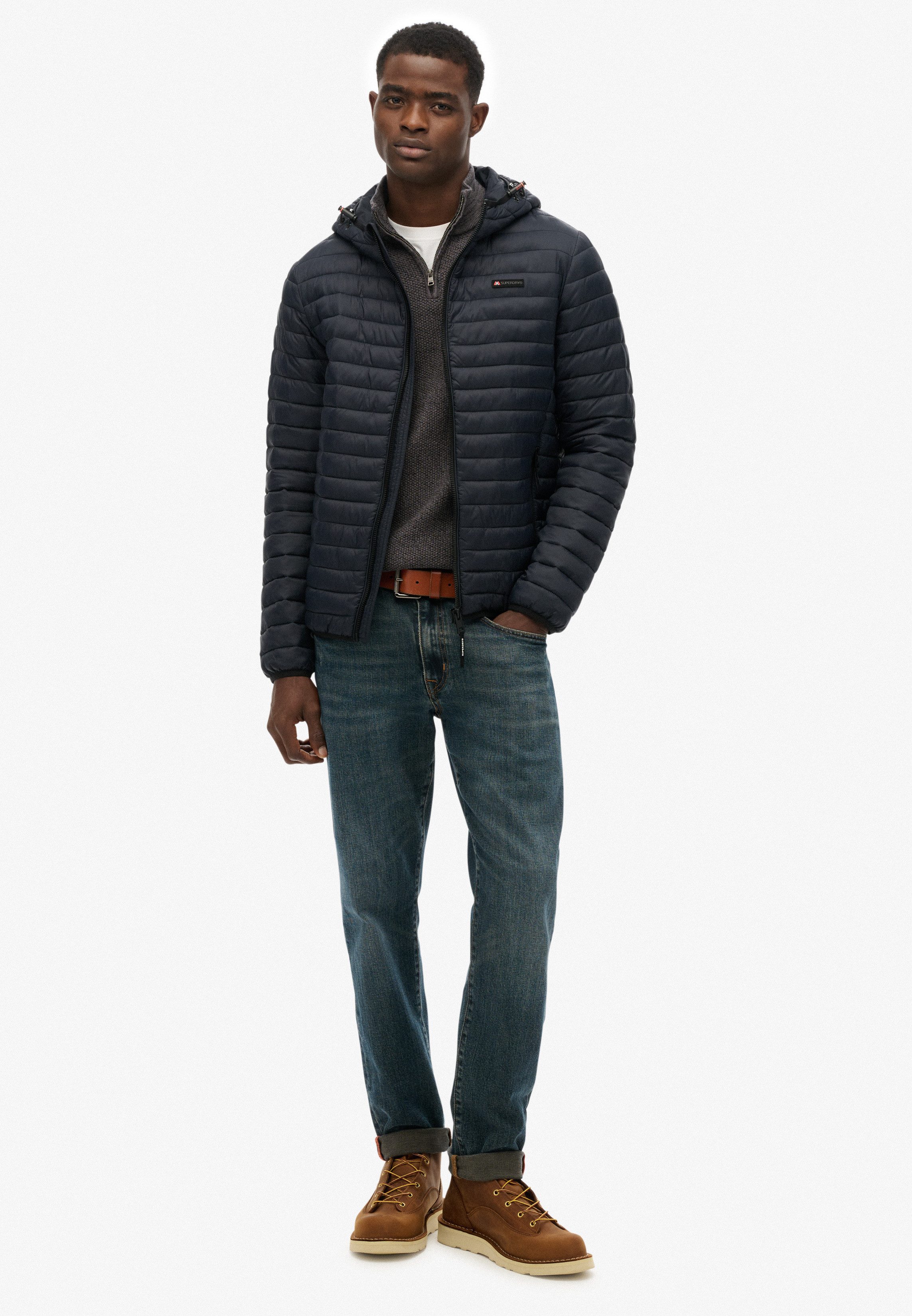 Superdry Gewatteerde jas HOODED FUJI LITE JACKET