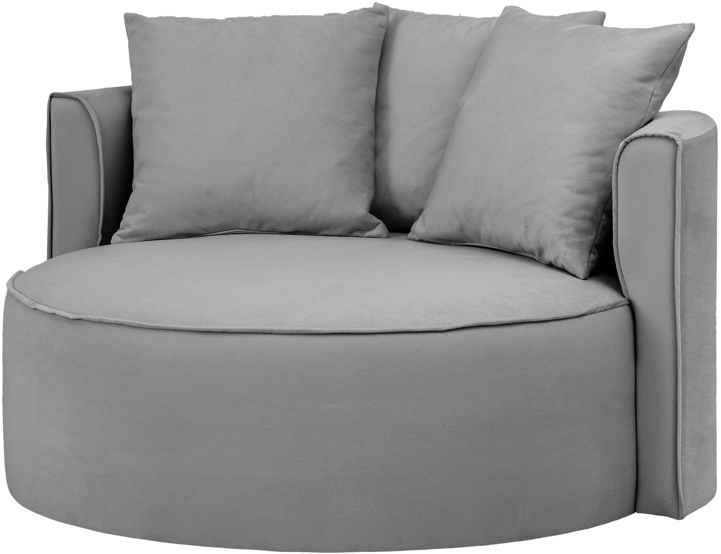 LeGer Home by Lena Gercke XXL-fauteuil Isalie, stoel in moderne kleuren, leesstoel, loveseat, grote stoel