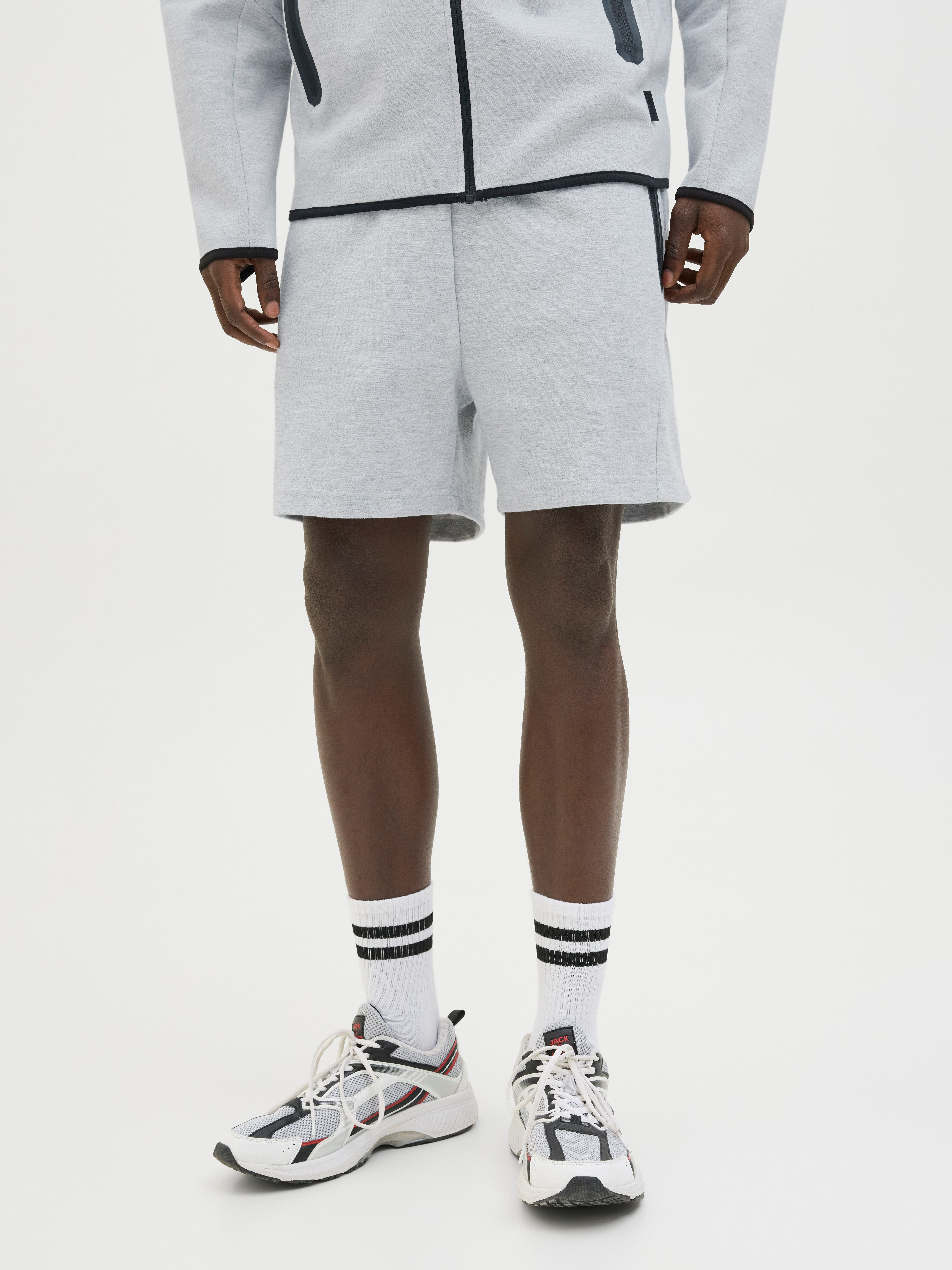 Jack & Jones Relaxshorts JPSTGORDON FUSION SWEAT SHORTS SRT SN