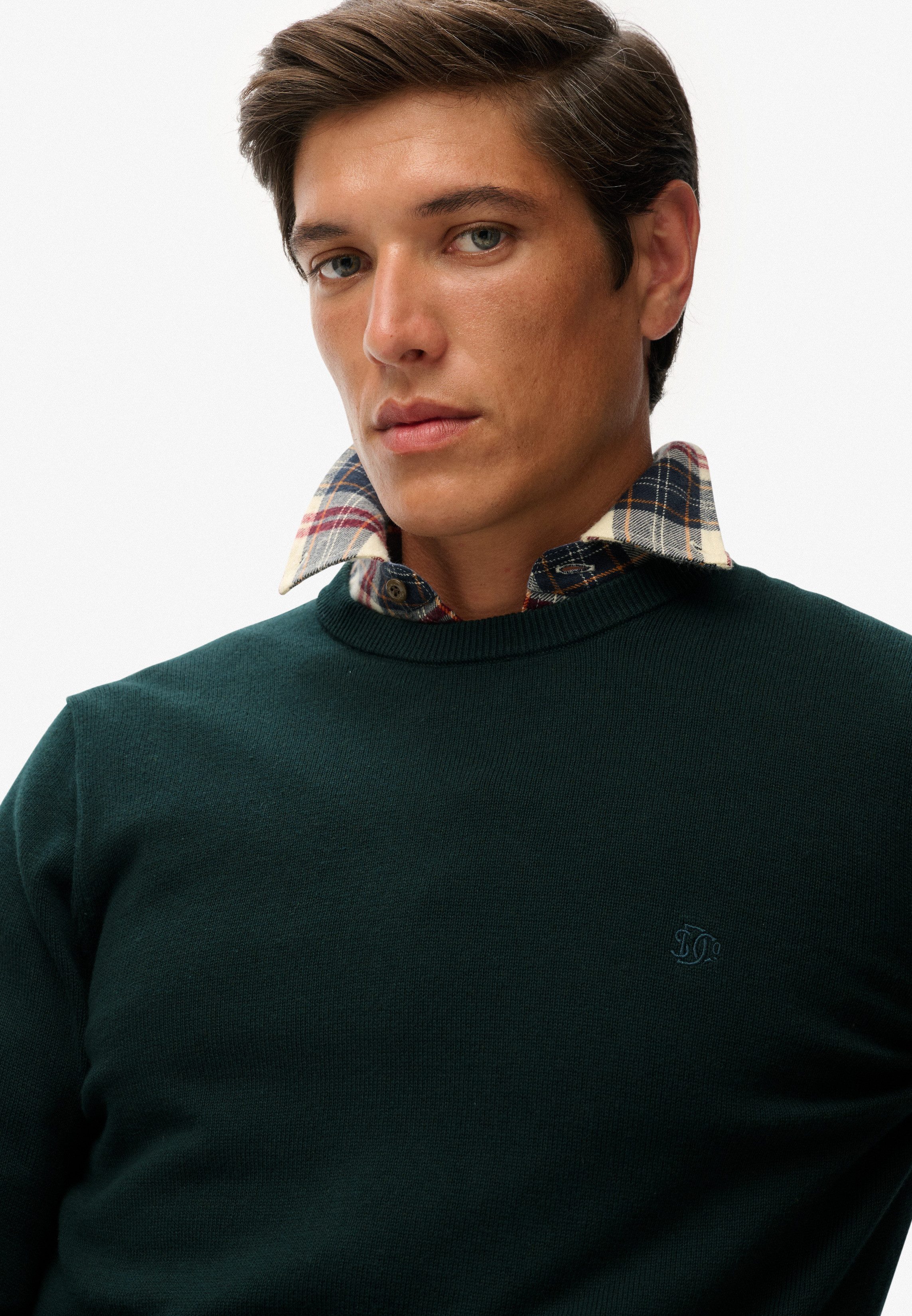 Superdry Gebreide trui ESSENTIALS COTTON JUMPER
