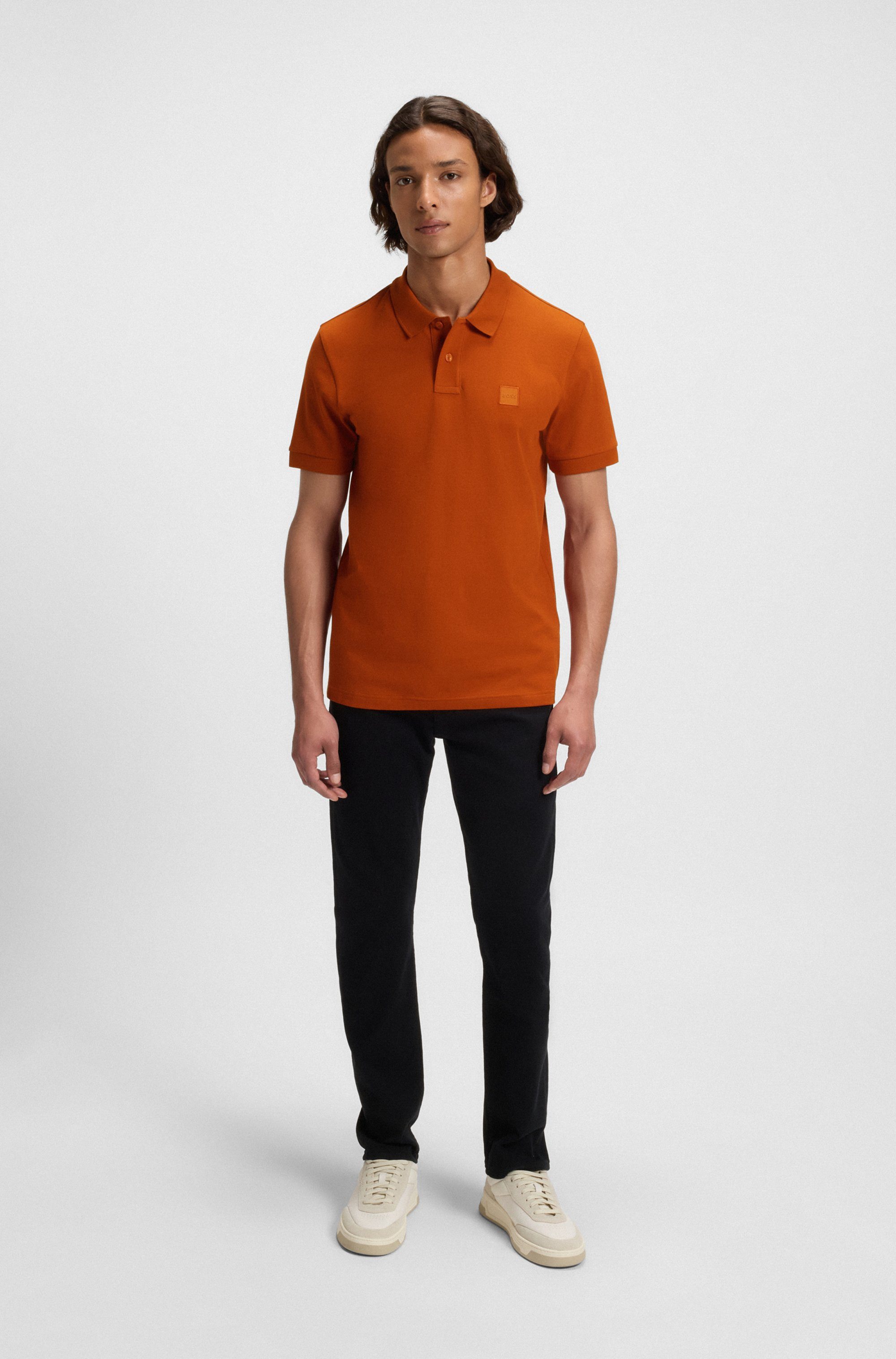 Boss Orange Poloshirt Passenger met een polokraag