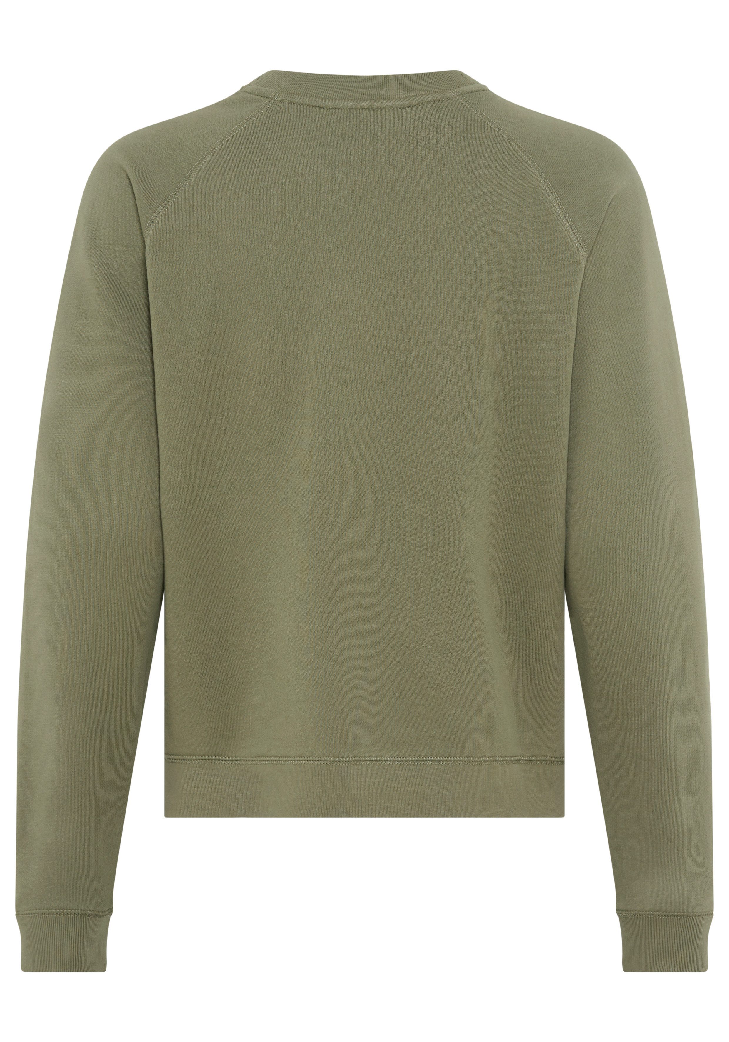 Marc O'Polo DENIM Sweatshirt Rugpand iets langer, kleine zijsplitjes, relaxed fit