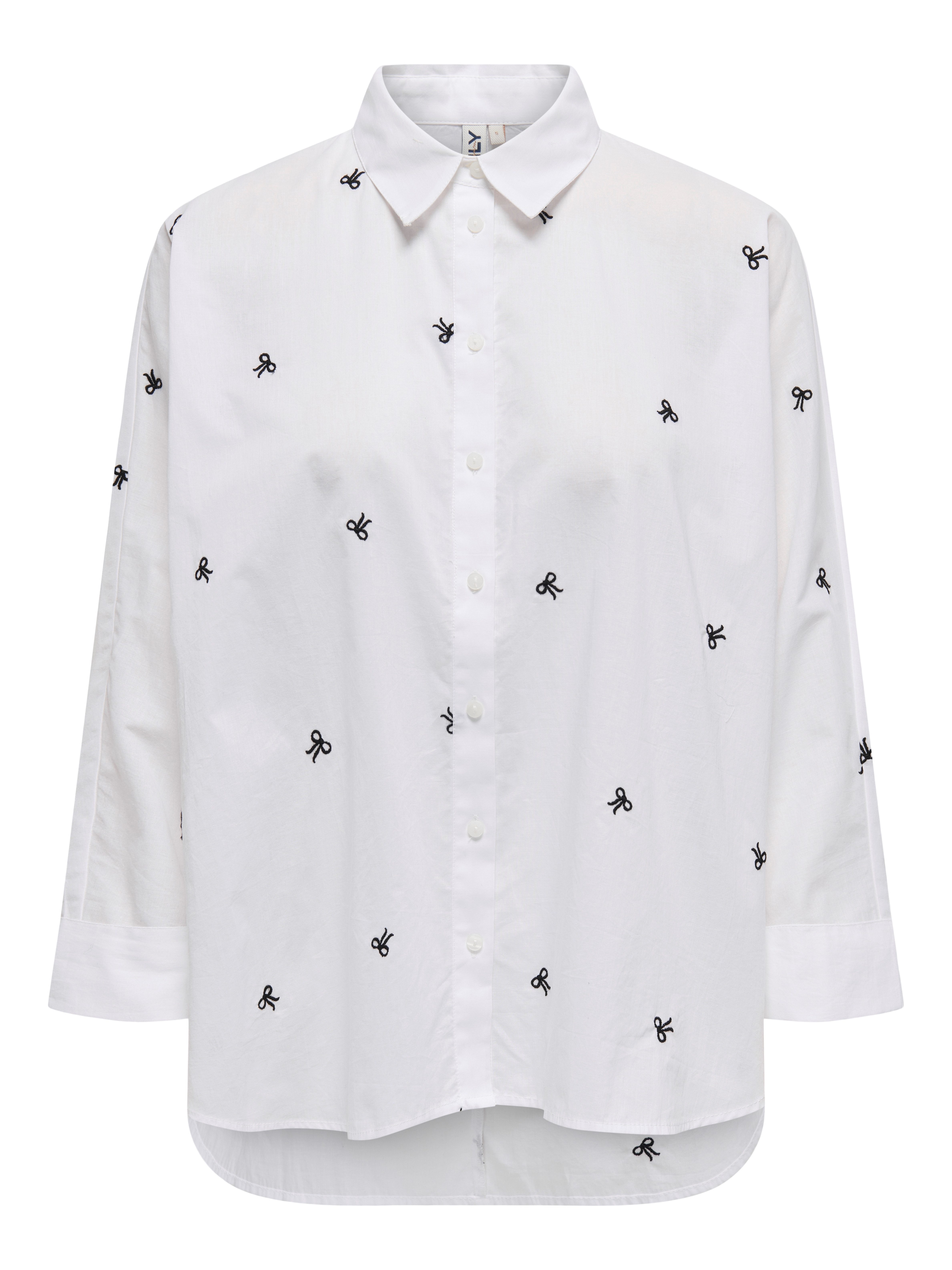 Only Overhemdblouse ONLNEW LINA GRACE LS EMB SHIRT NOOS WVN