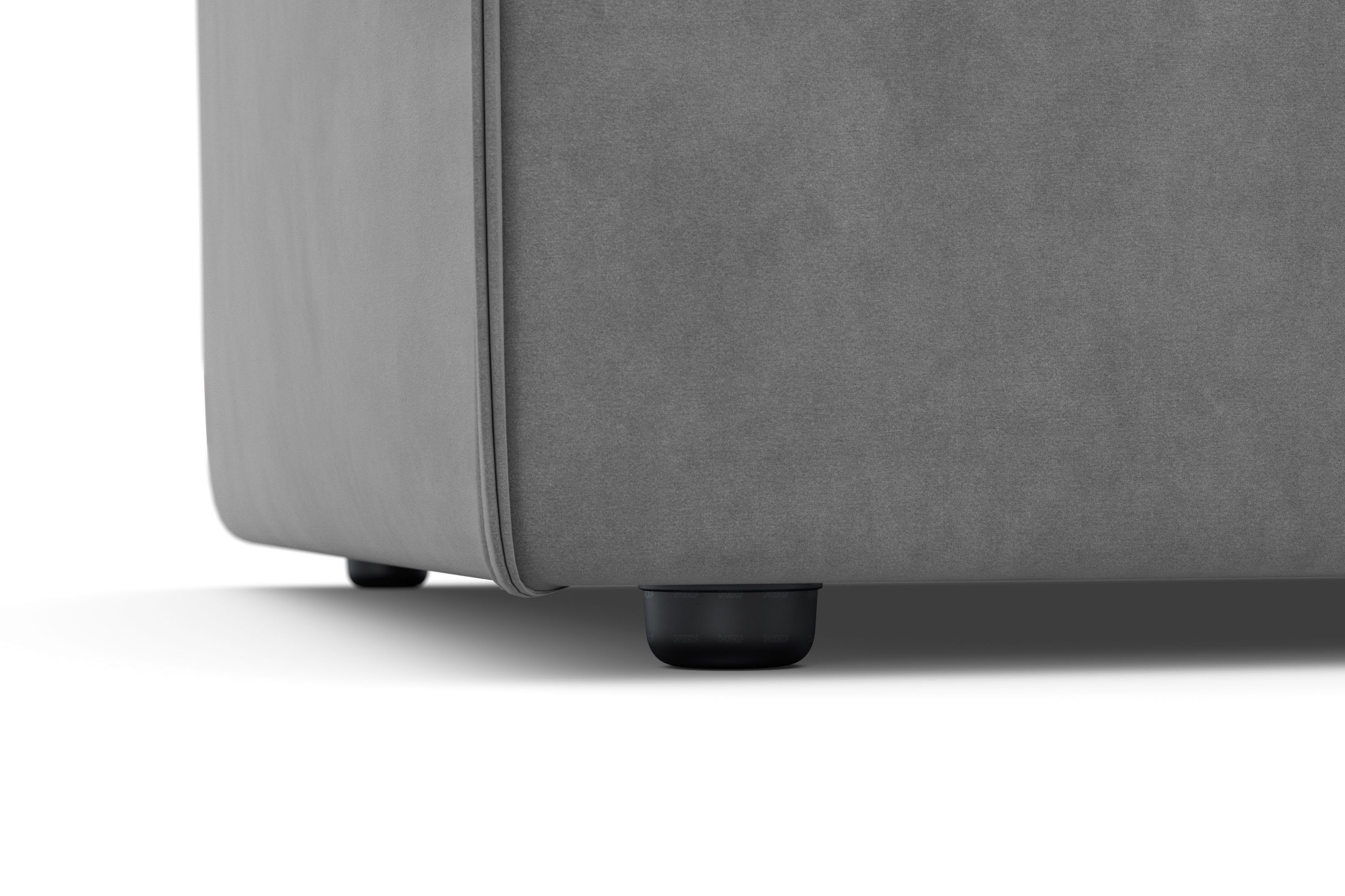 RAUM.ID Bank-hoekelement Merid, sofa-element, afmetingen B/D/H: 97/97/46 cm als module of apart te gebruiken, voor individuele samenstelling