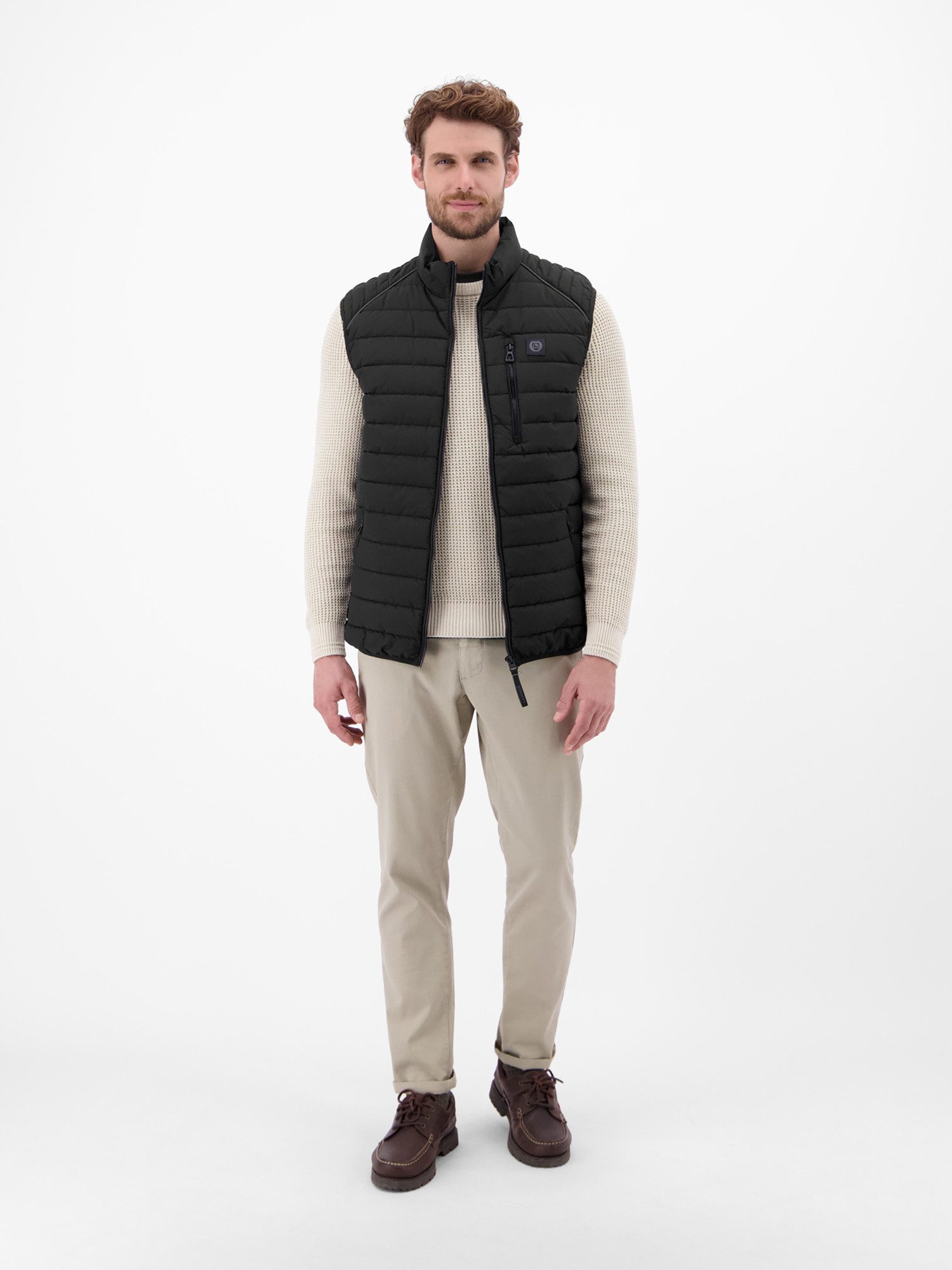 Lerros Bodywarmer LERROS Functionele heren gewatteerde bodywarmer