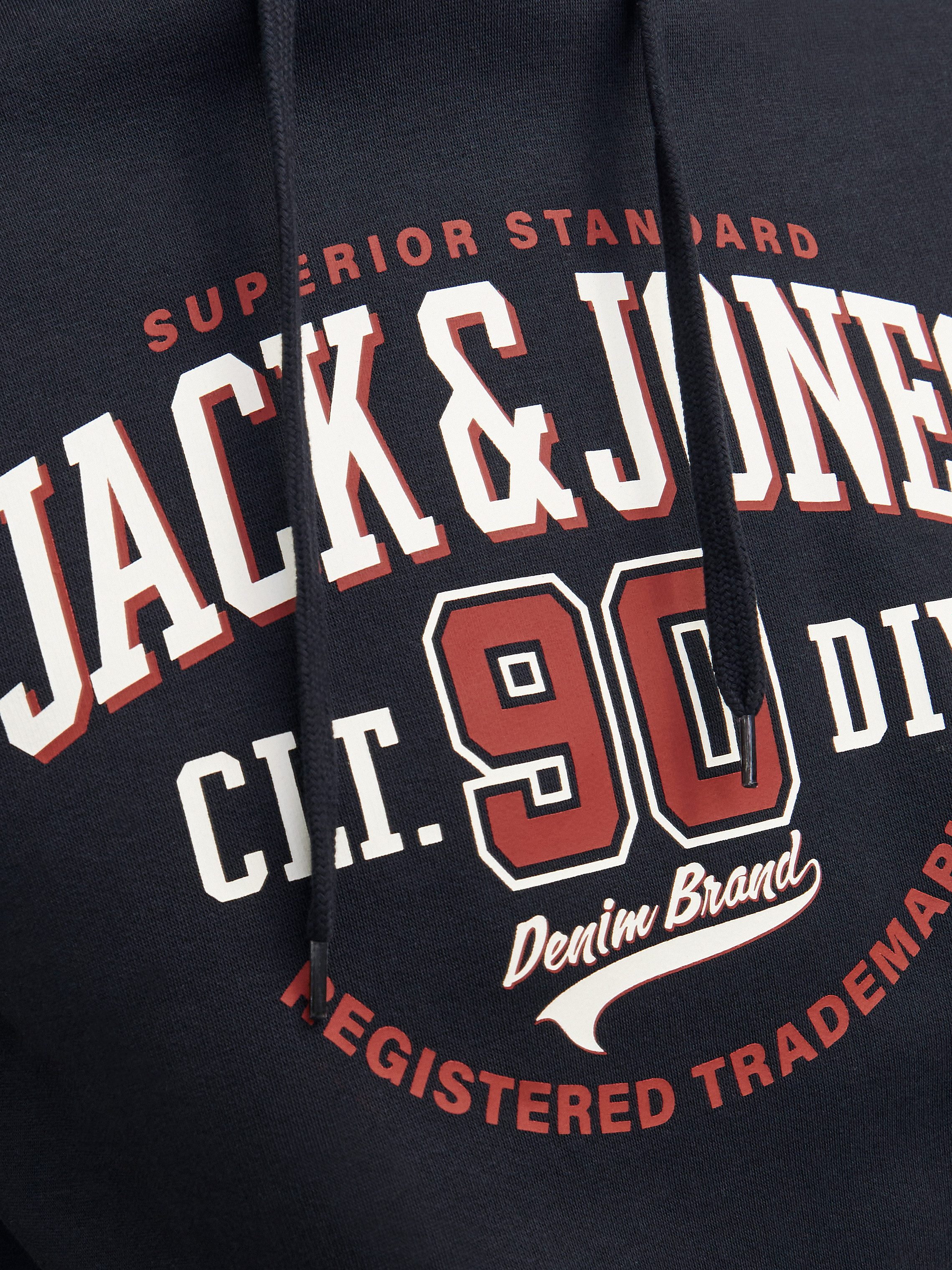 Jack & Jones Hoodie JJELOGO SWEAT HOOD 2 COL 24 25 NOOS