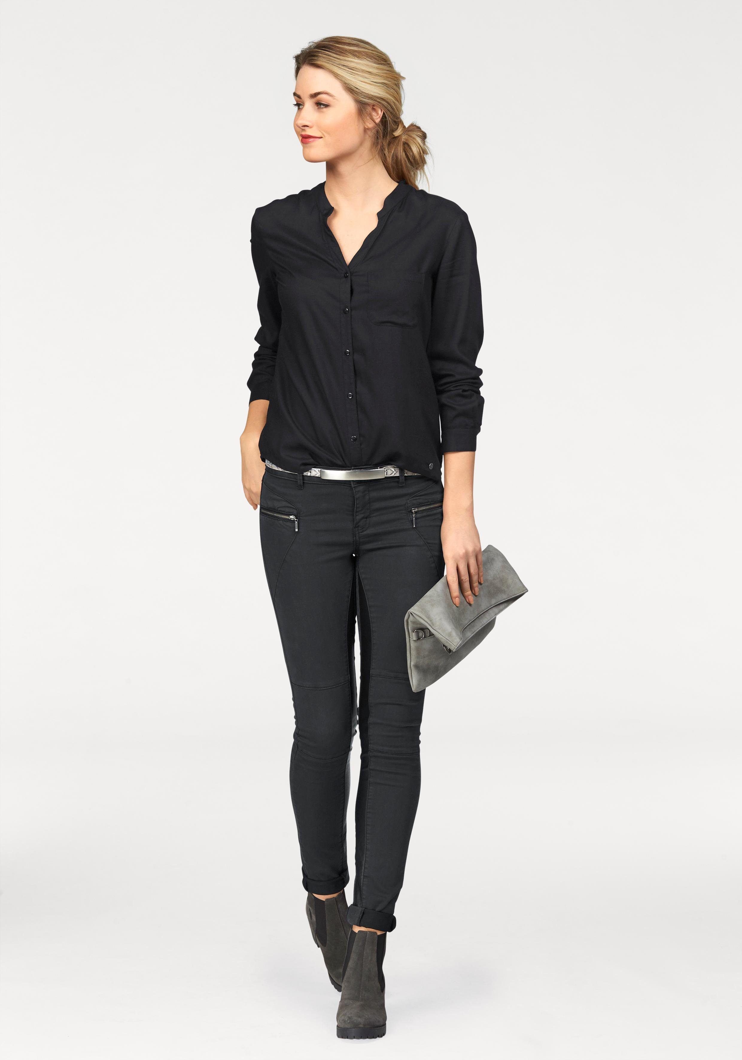 AJC Overhemdblouse met verschillende printvarianten of in uni