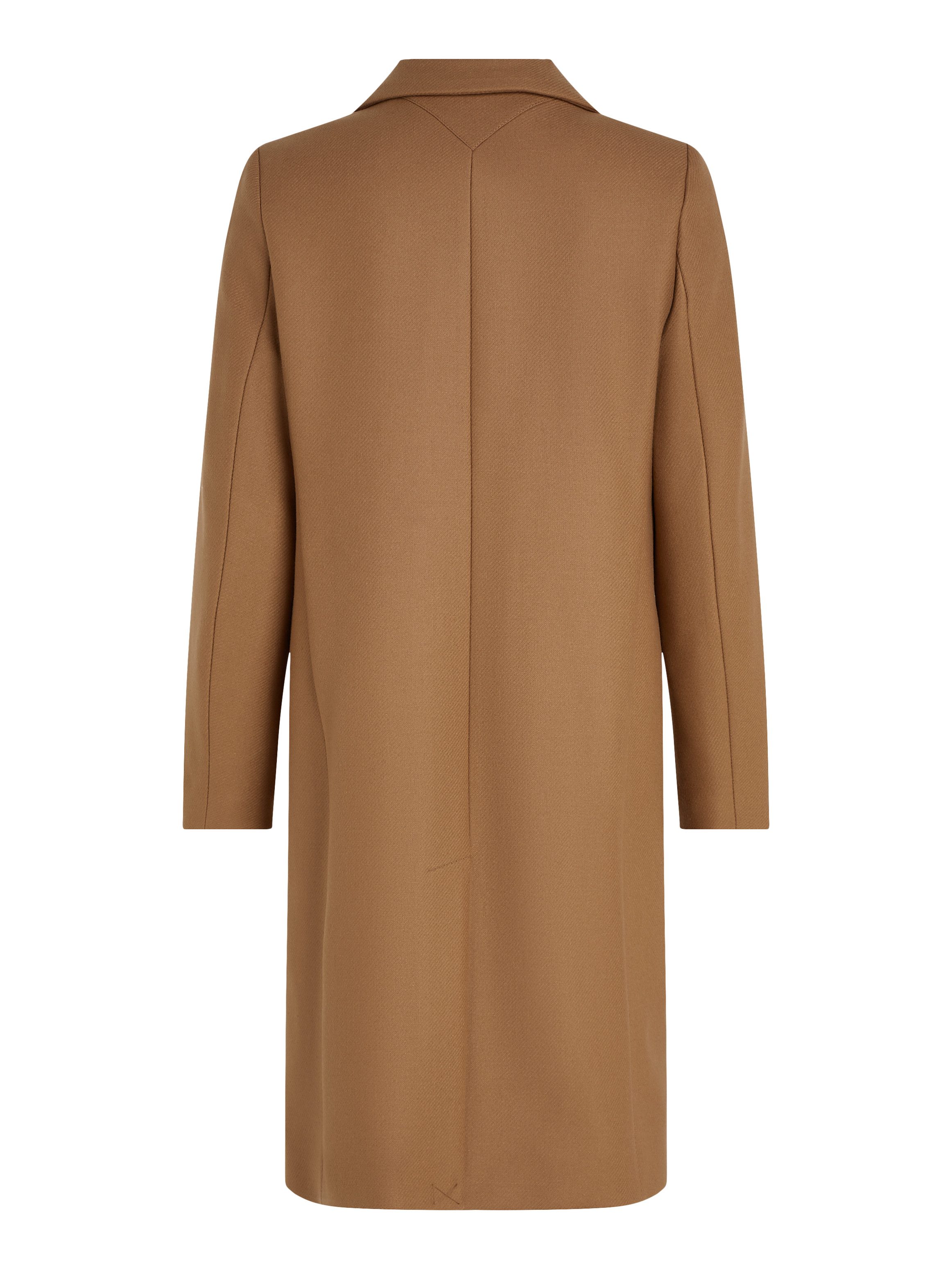 Tommy Hilfiger Lange jas met gestempeld logo