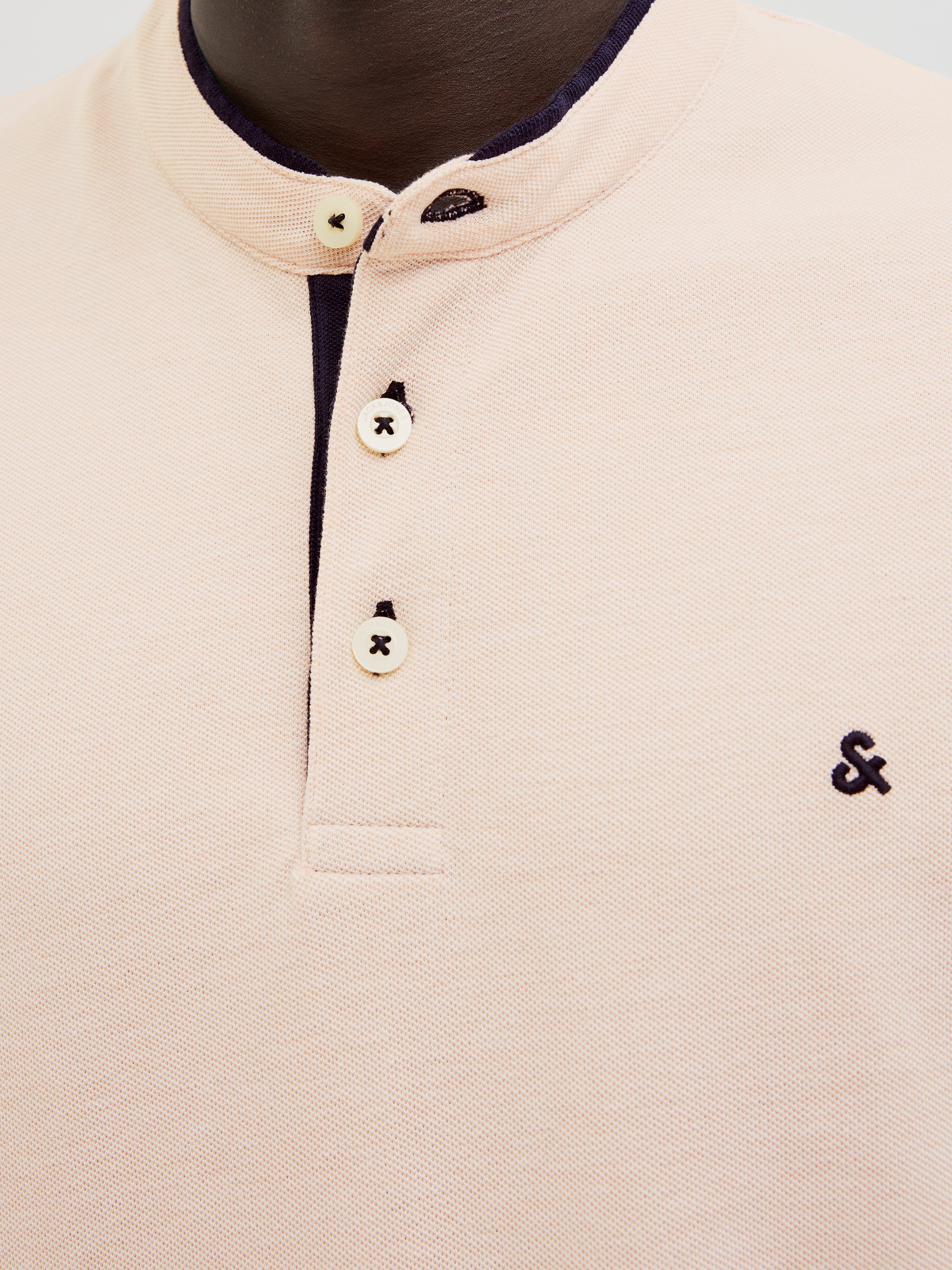 Jack & Jones Poloshirt JJEPAULOS MAO POLO met geborduurd logo