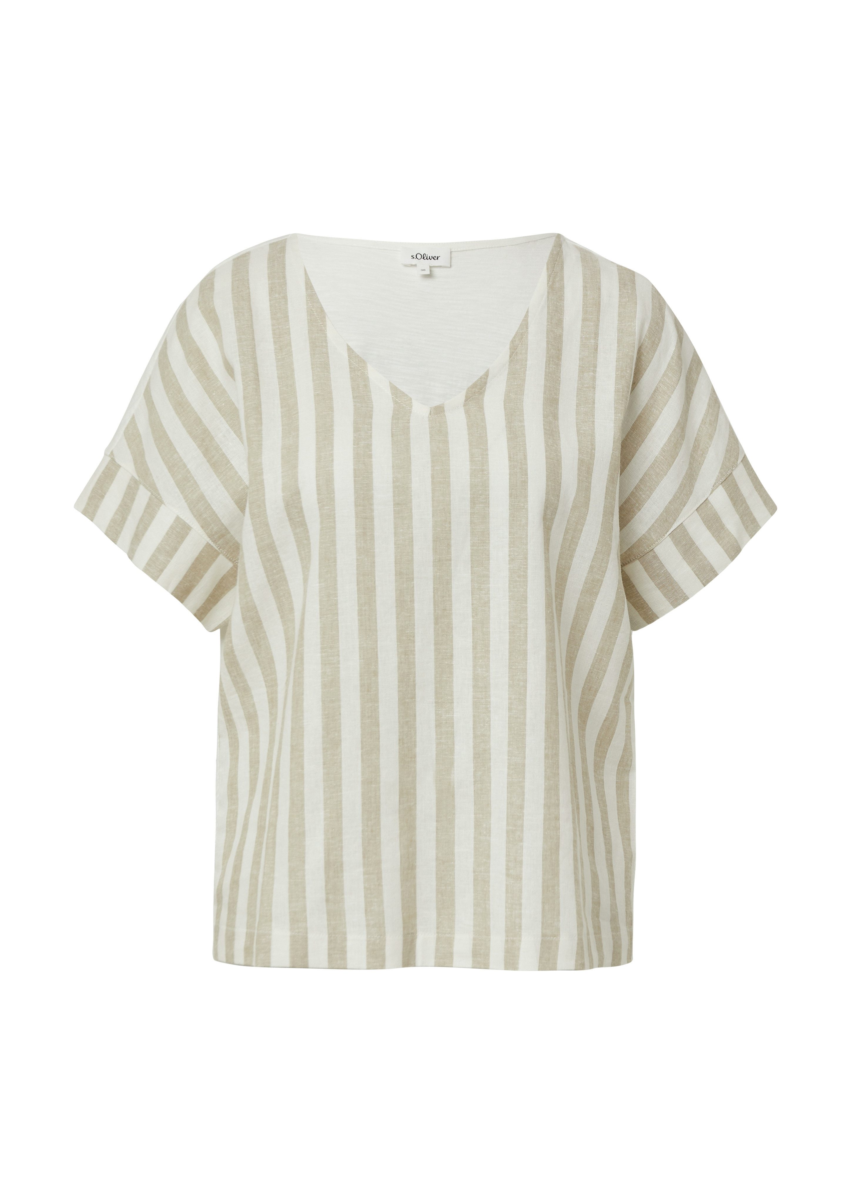 s.Oliver T-shirt met streepmotief