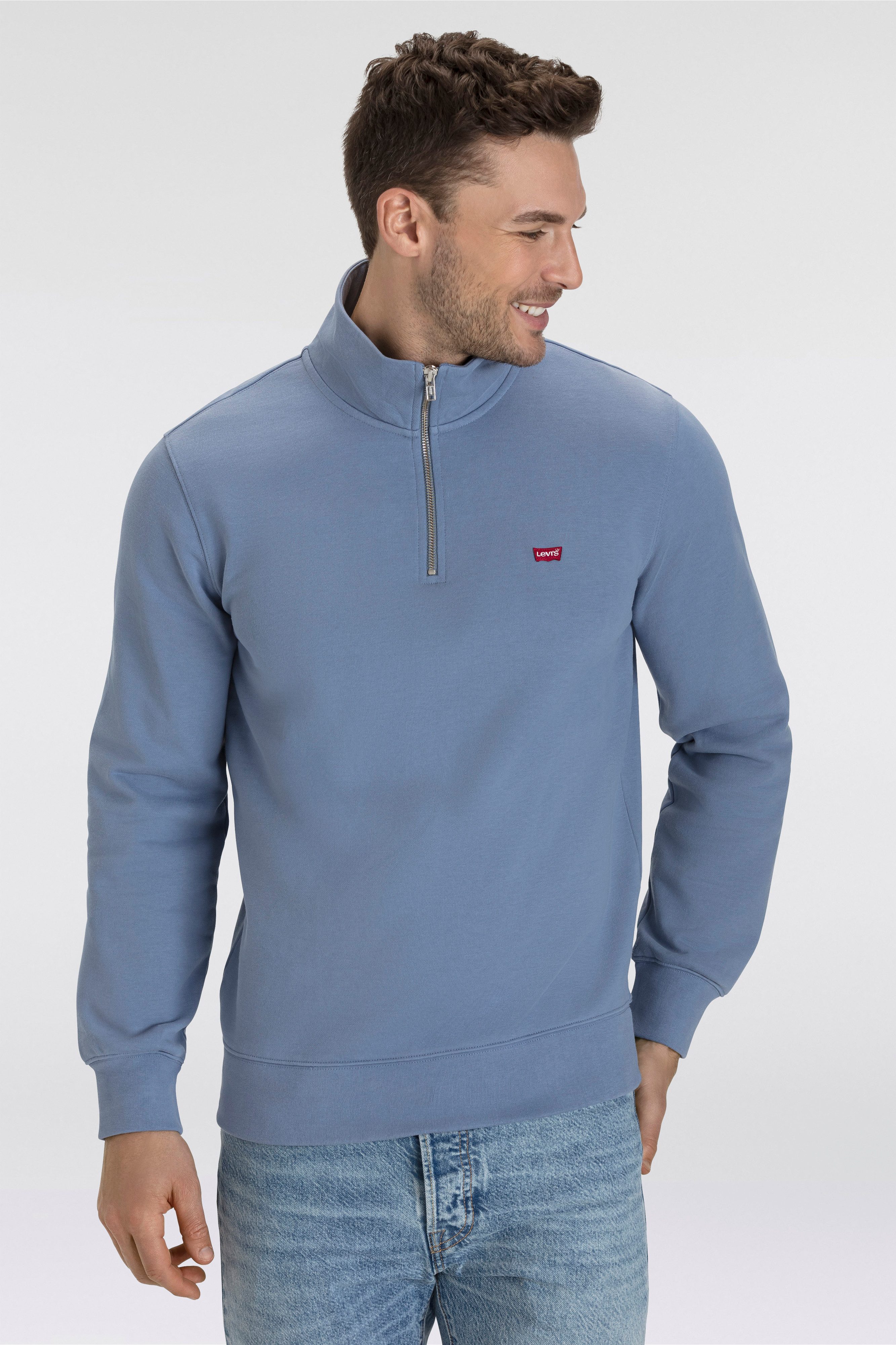 Levi's® Sweatshirt ORIGINAL HM 1/4 ZIP