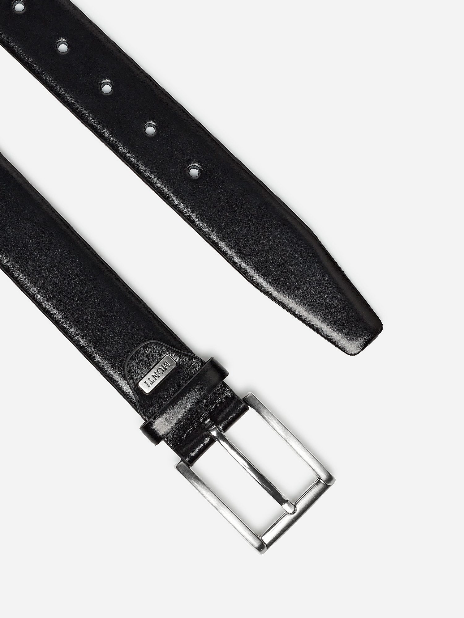 MONTI Leren riem NASHVILLE 4,0 cm breed, jeans-casual, inkortbaar, tot maat 150 cm