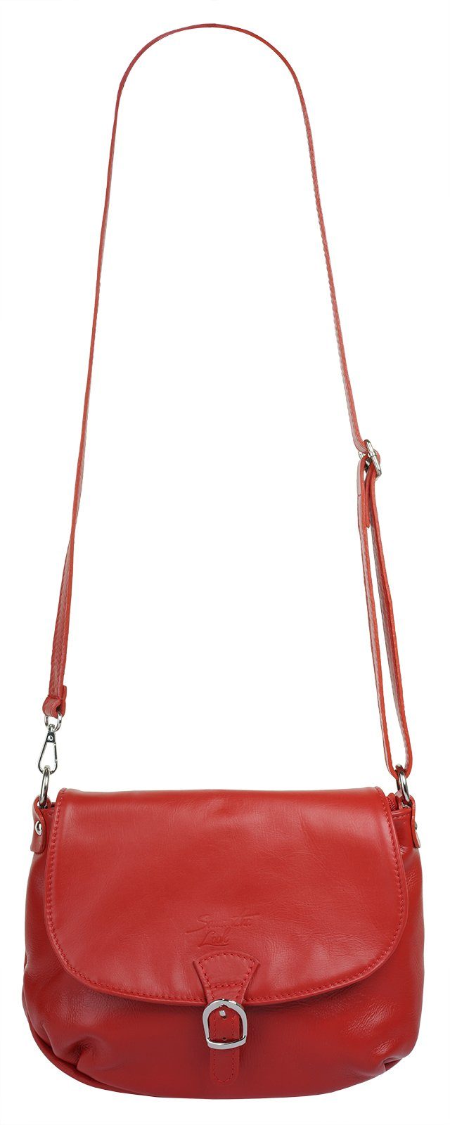 Samantha Look Schoudertas echt leer, made in italy