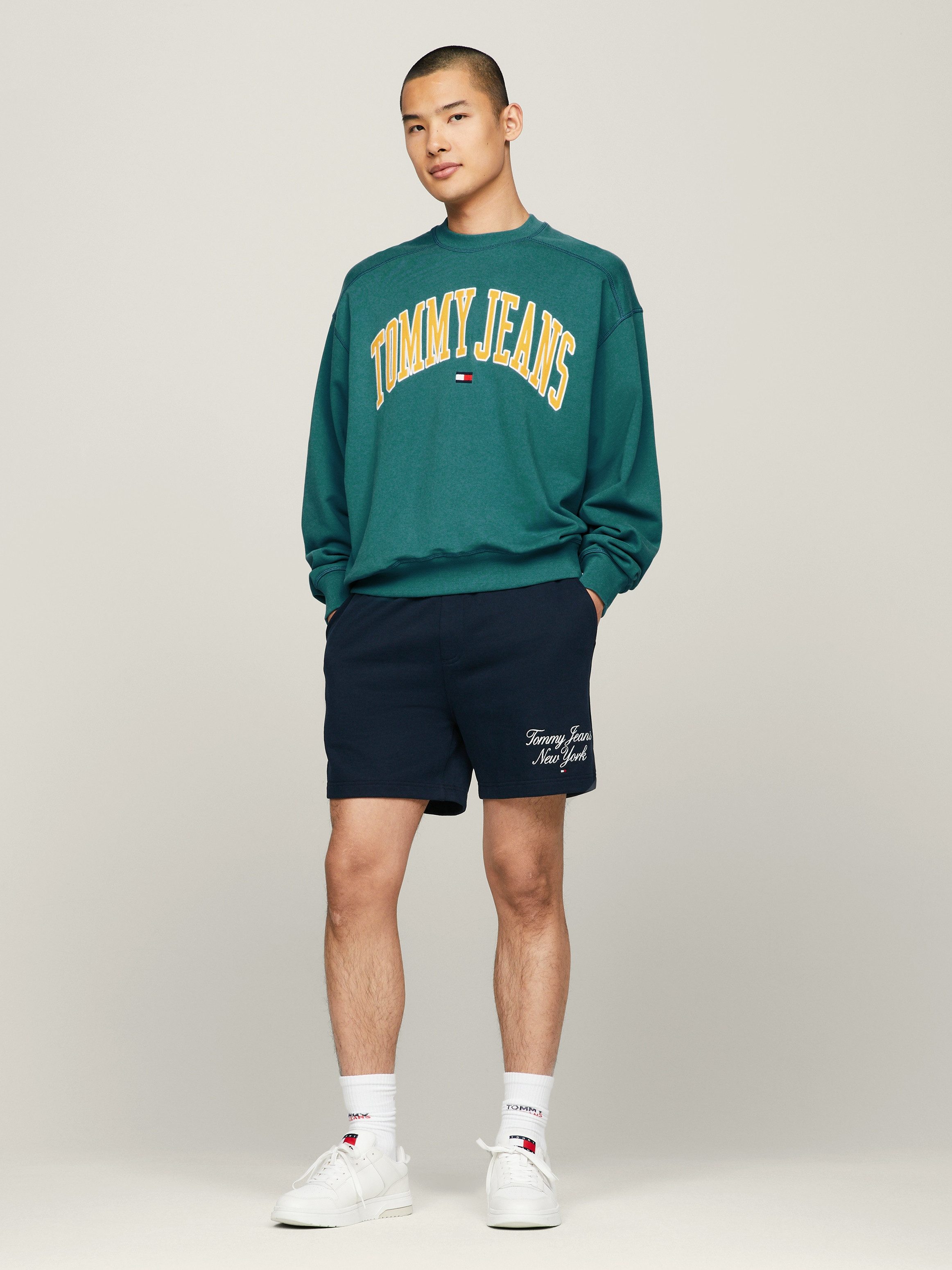 TOMMY JEANS Sweatshirt TJM BOXY POP VARSITY CREW