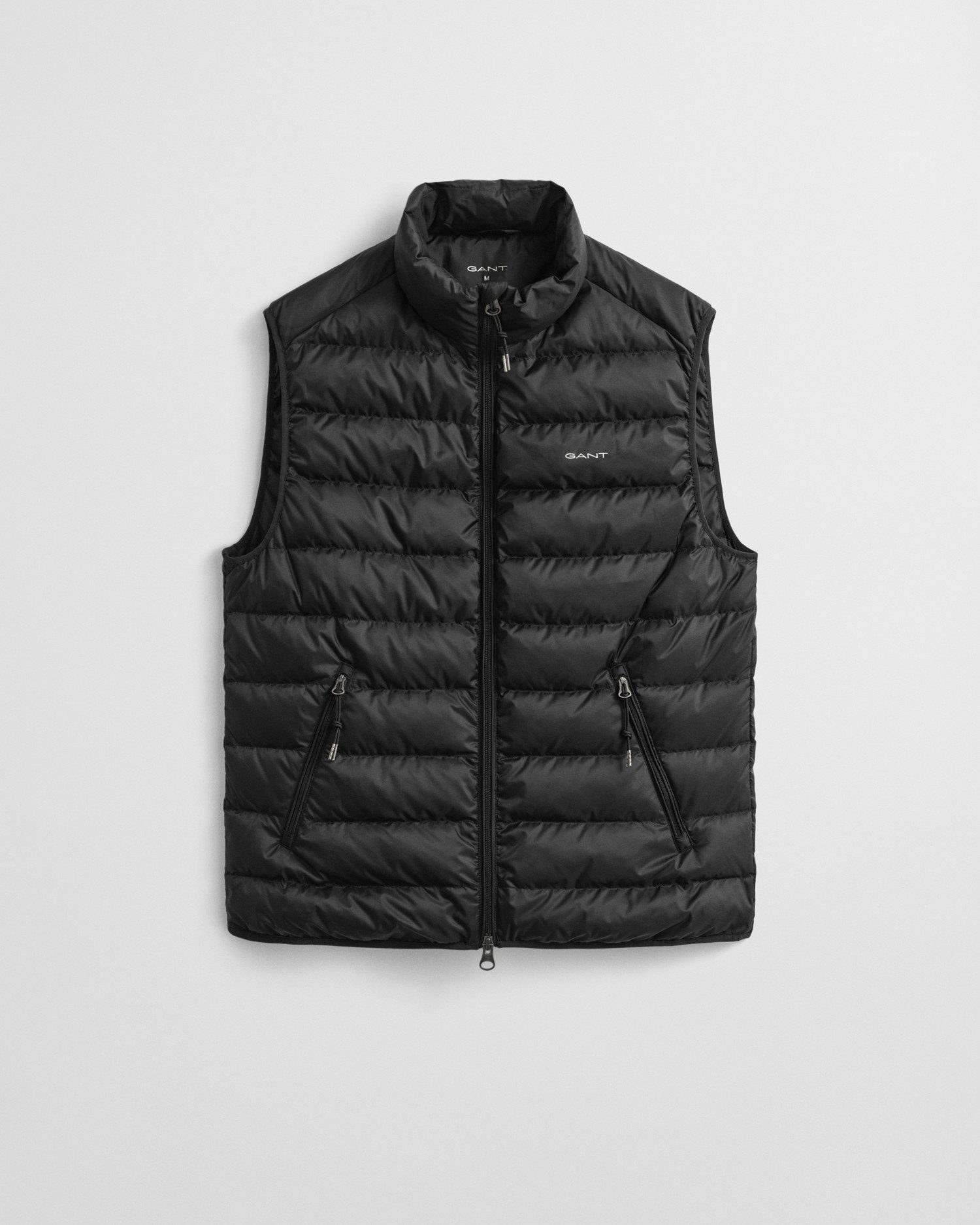 Gant Bodywarmer LIGHT DOWN VEST Opstaande kraag, licht, 2-weg ritssluiting