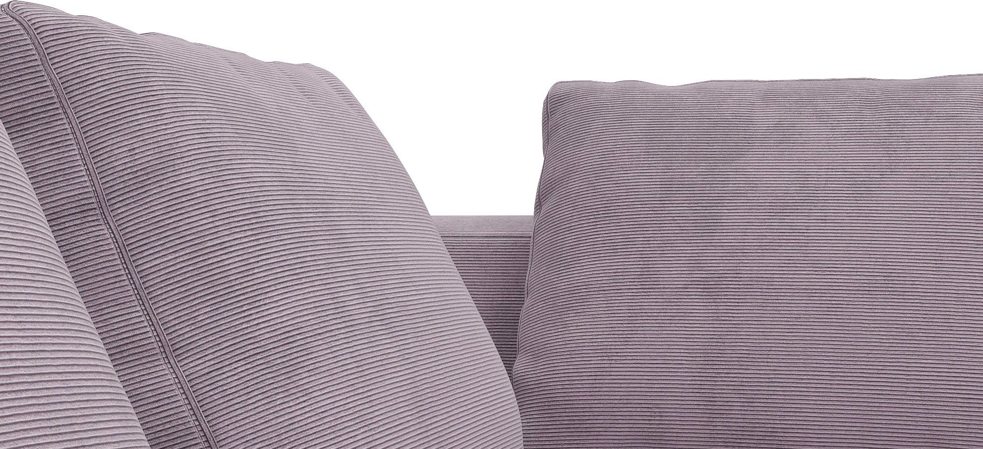 FLEXLUX Hoekbank Loano, super comfortabel zitcomfort door koudschuim in de zitting, L-vorm