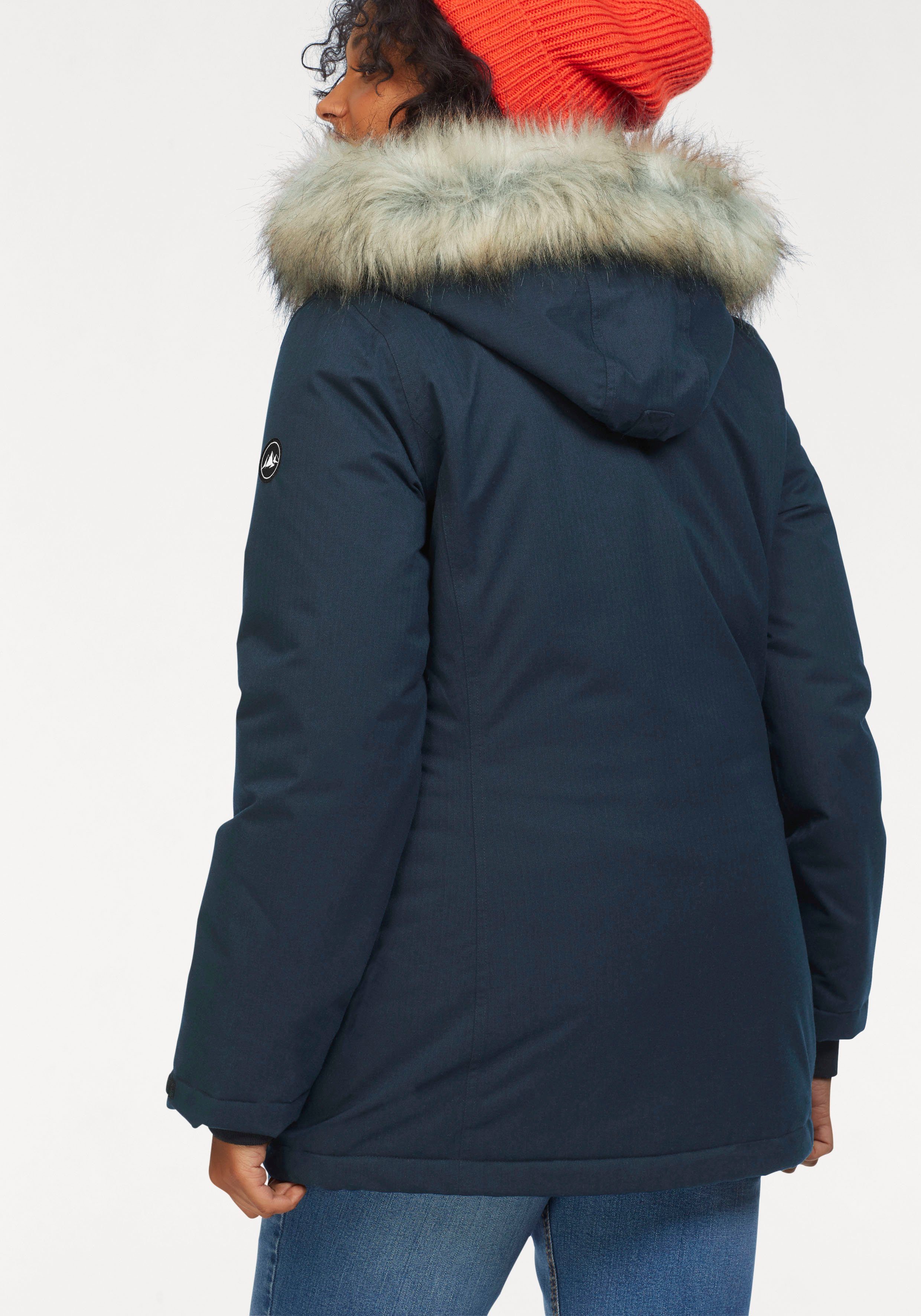 Polarino Functionele parka Waterafstotend, winddicht en ademend