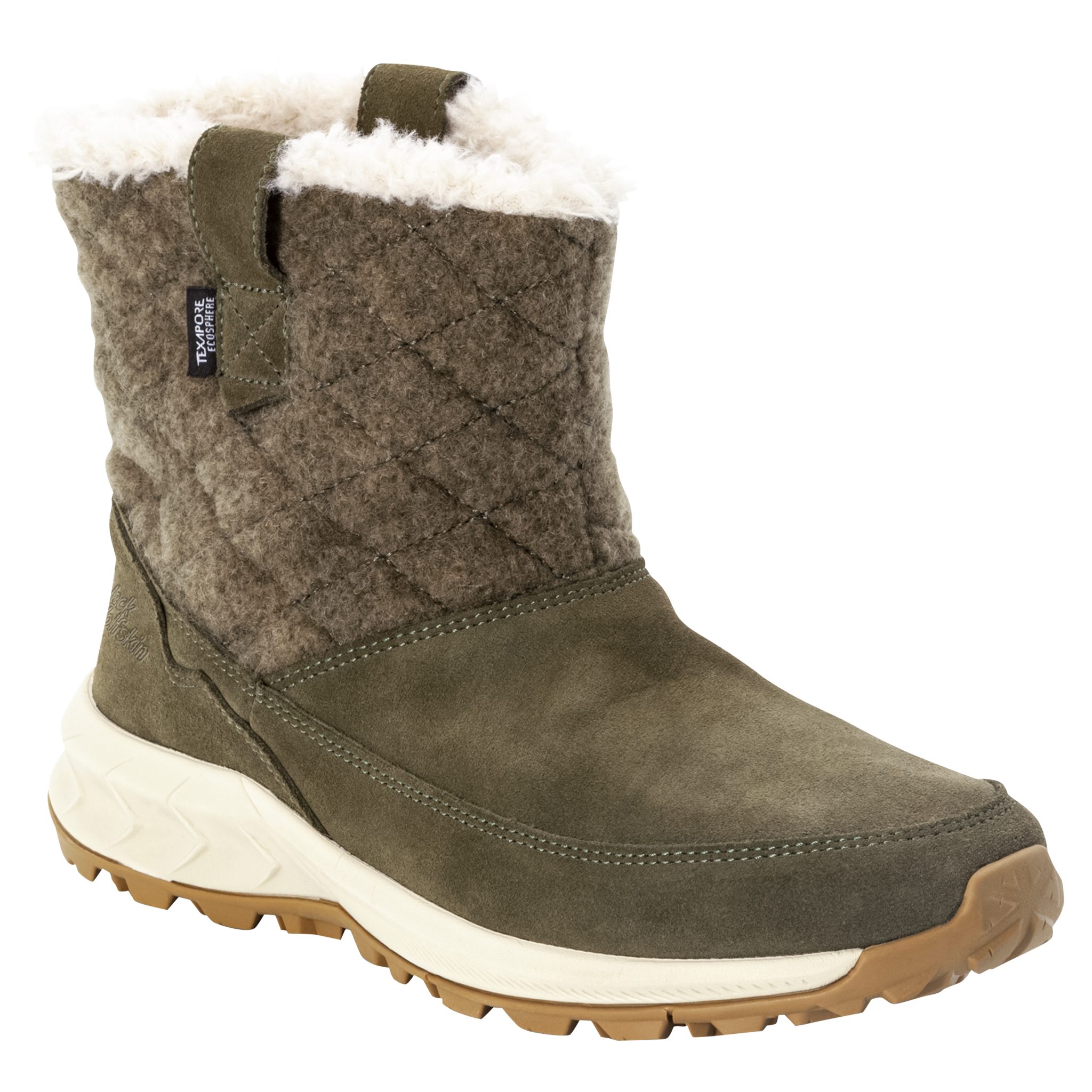 Jack Wolfskin Boots zonder sluiting QUEENSTOWN TEXAPORE BOOT W Winterlaarzen, snowboots, winterschoenen, waterdicht en gevoerd