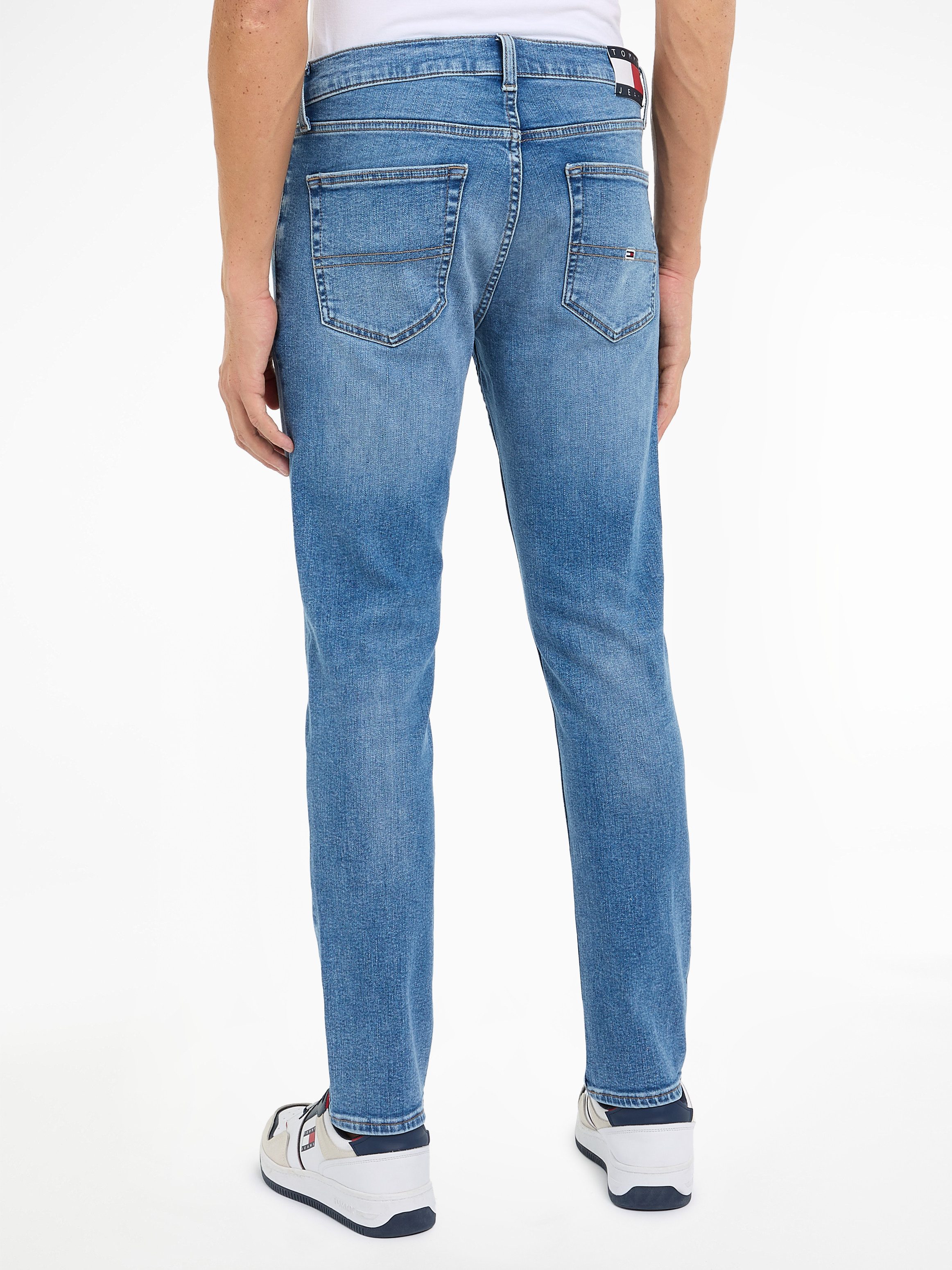 TOMMY JEANS Slim fit jeans AUSTIN SLIM TPRD smal toelopende pijpen
