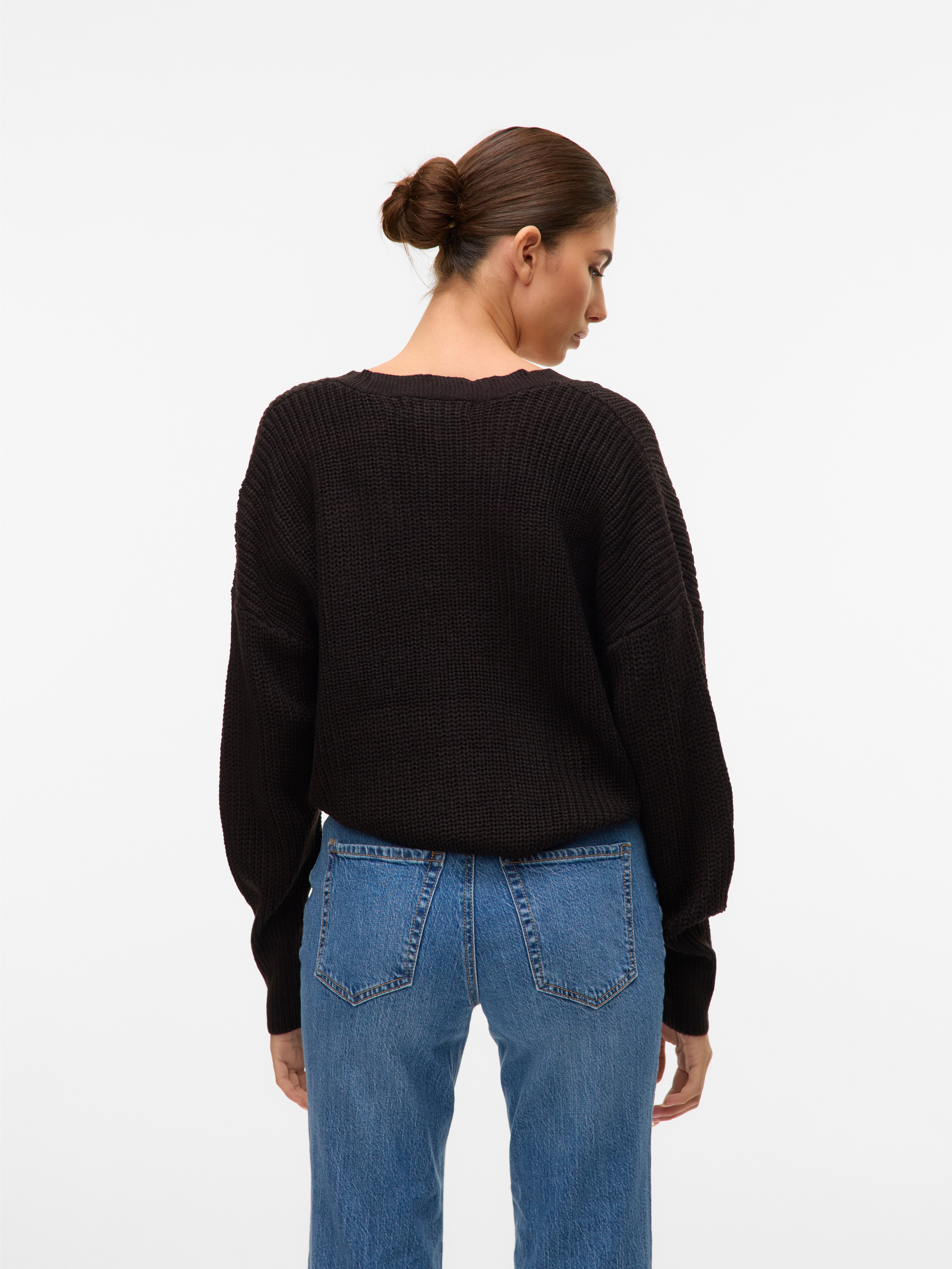 Vero Moda Vest VMLEA LS V-NECK CUFF CARDIGAN