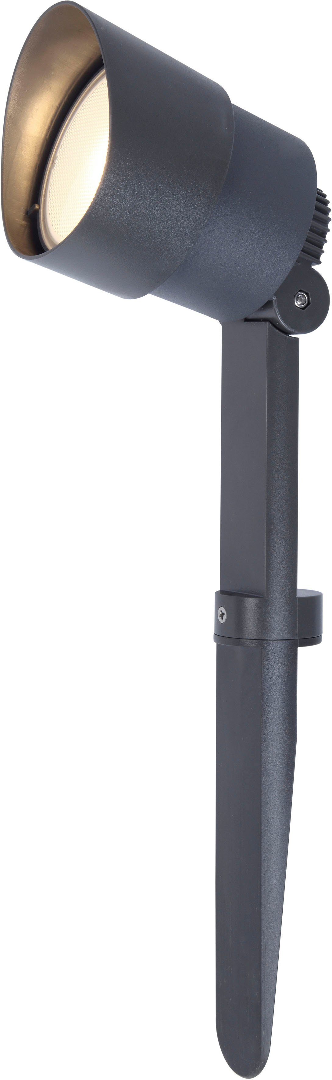LUTEC Ledwandlamp voor buiten Explorer (1 stuk)