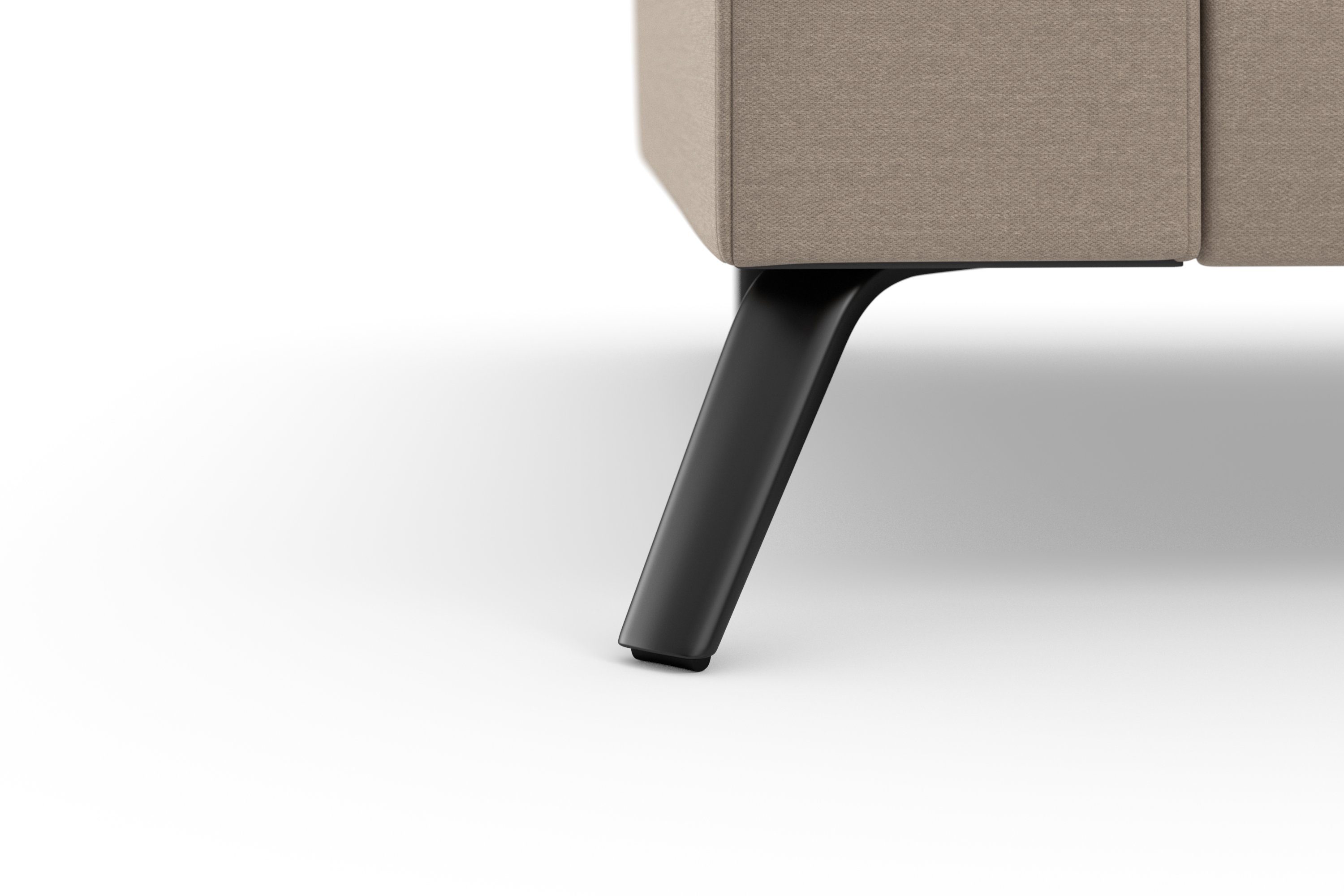 sit&more Hoekbank Olsen L-vorm inclusief zitdiepteverstelling, naar keuze met slaapfunctie, 15 cm hoog
