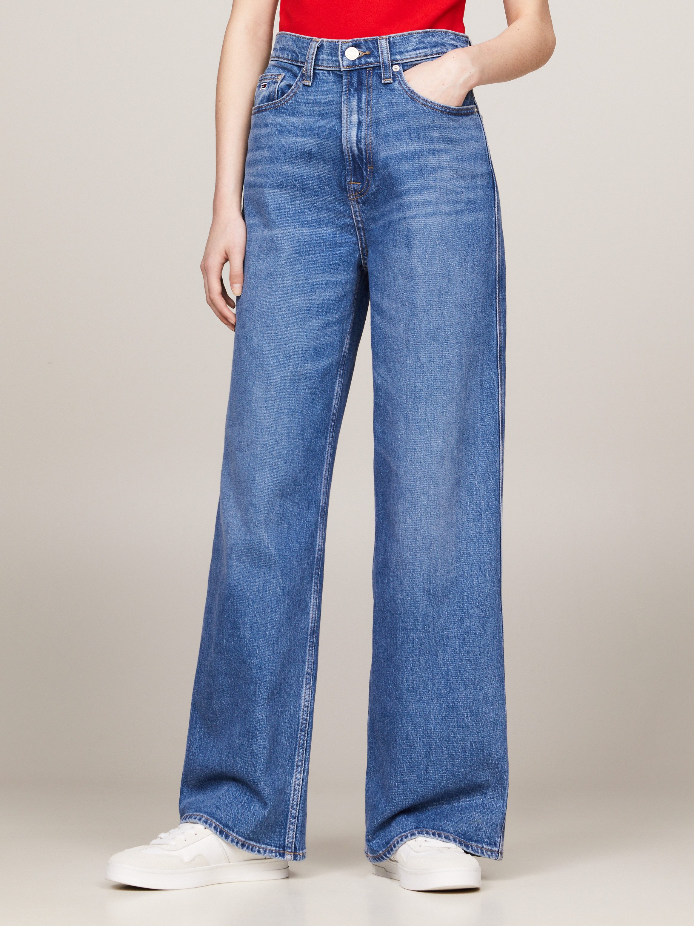 TOMMY JEANS Wijde jeans  CLAIRE - High Waist - Wide Leg