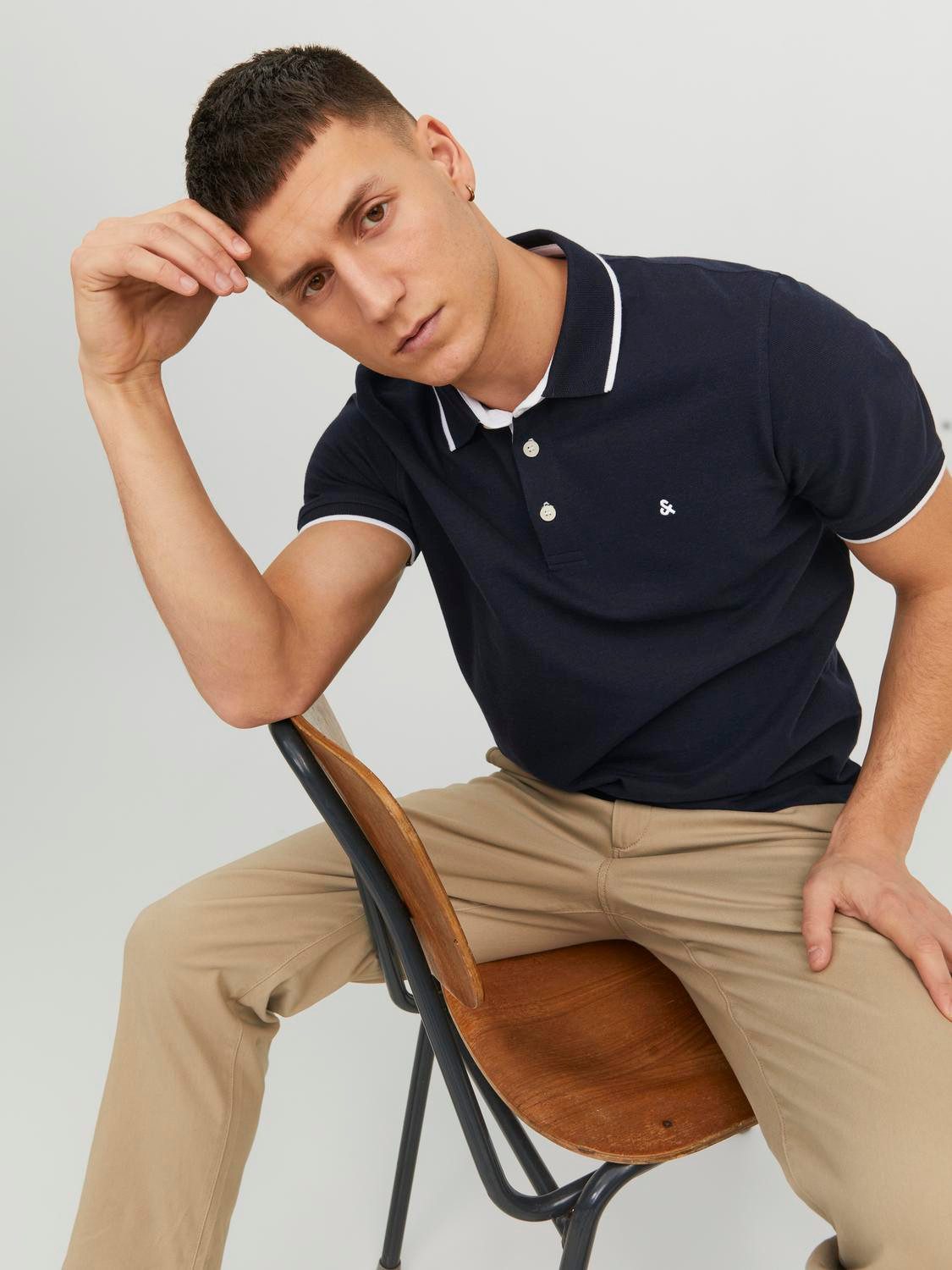 Jack & Jones Poloshirt JJEPAULOS POLO SS NOOS