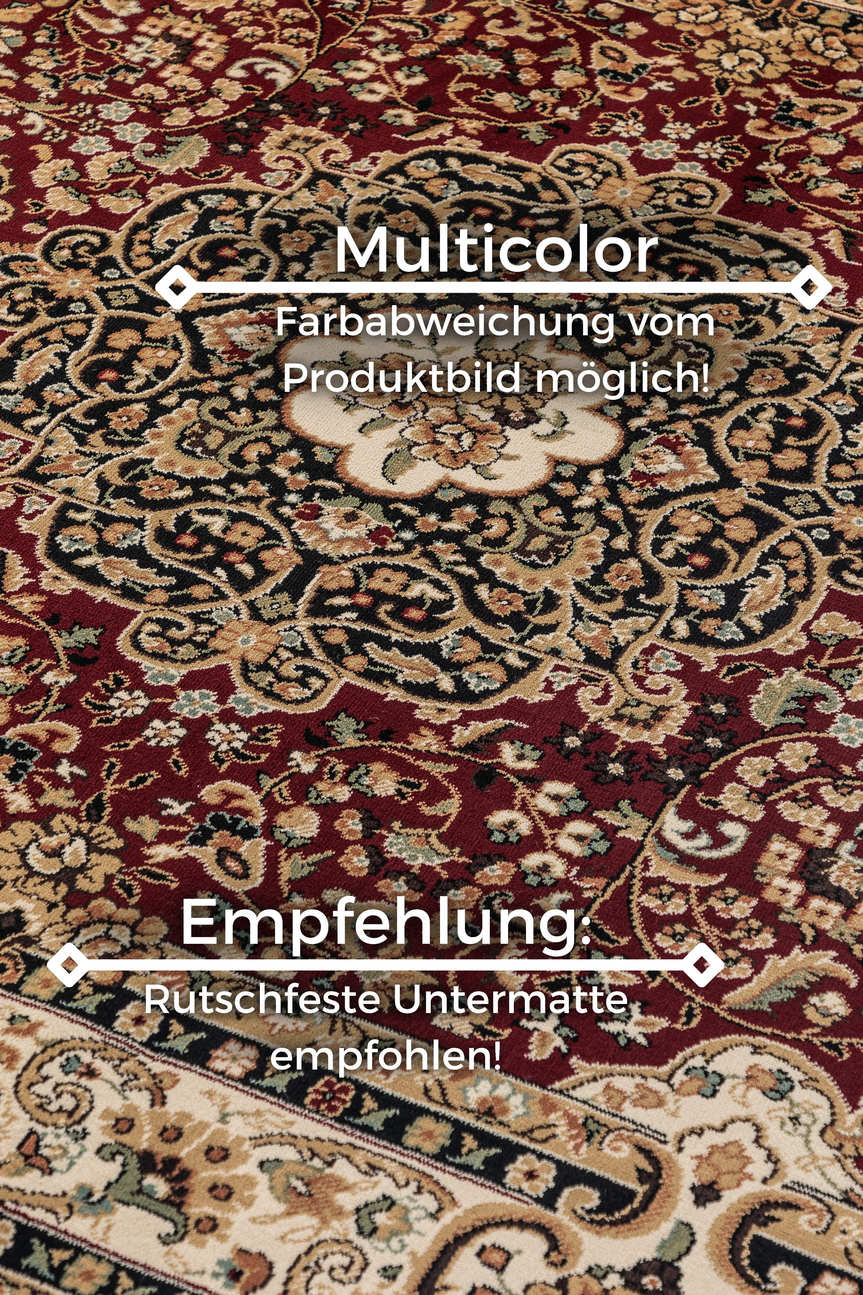 NOURISTAN Vloerkleed Ghorian Orient look, slijtvast, onderhoudsvriendelijk, robuust