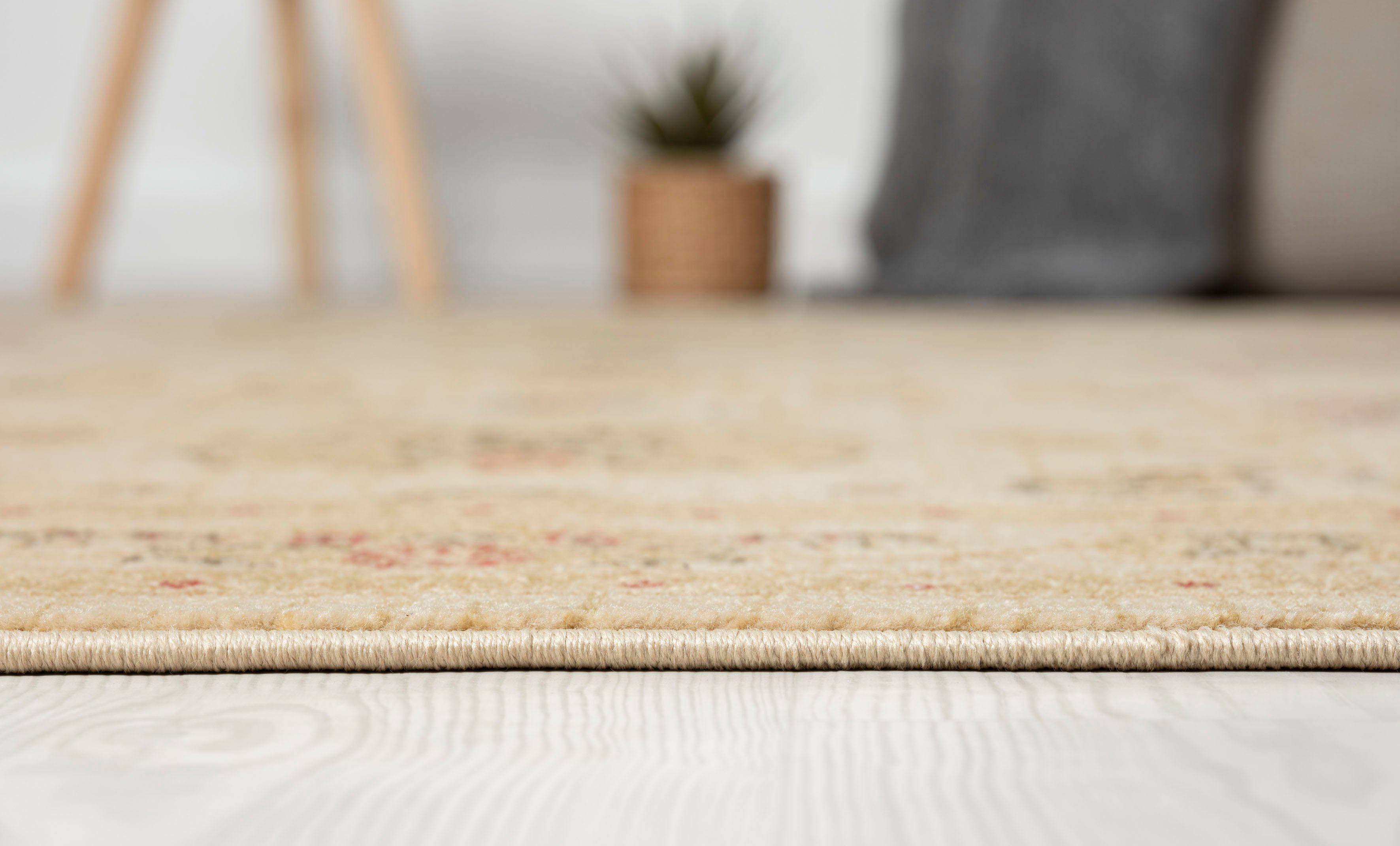 Myflair Möbel & Accessoires Vloerkleed Maryam 4 Kortpolig, oosters uiterlijk, edele glans, met franjes, bijzonder zacht