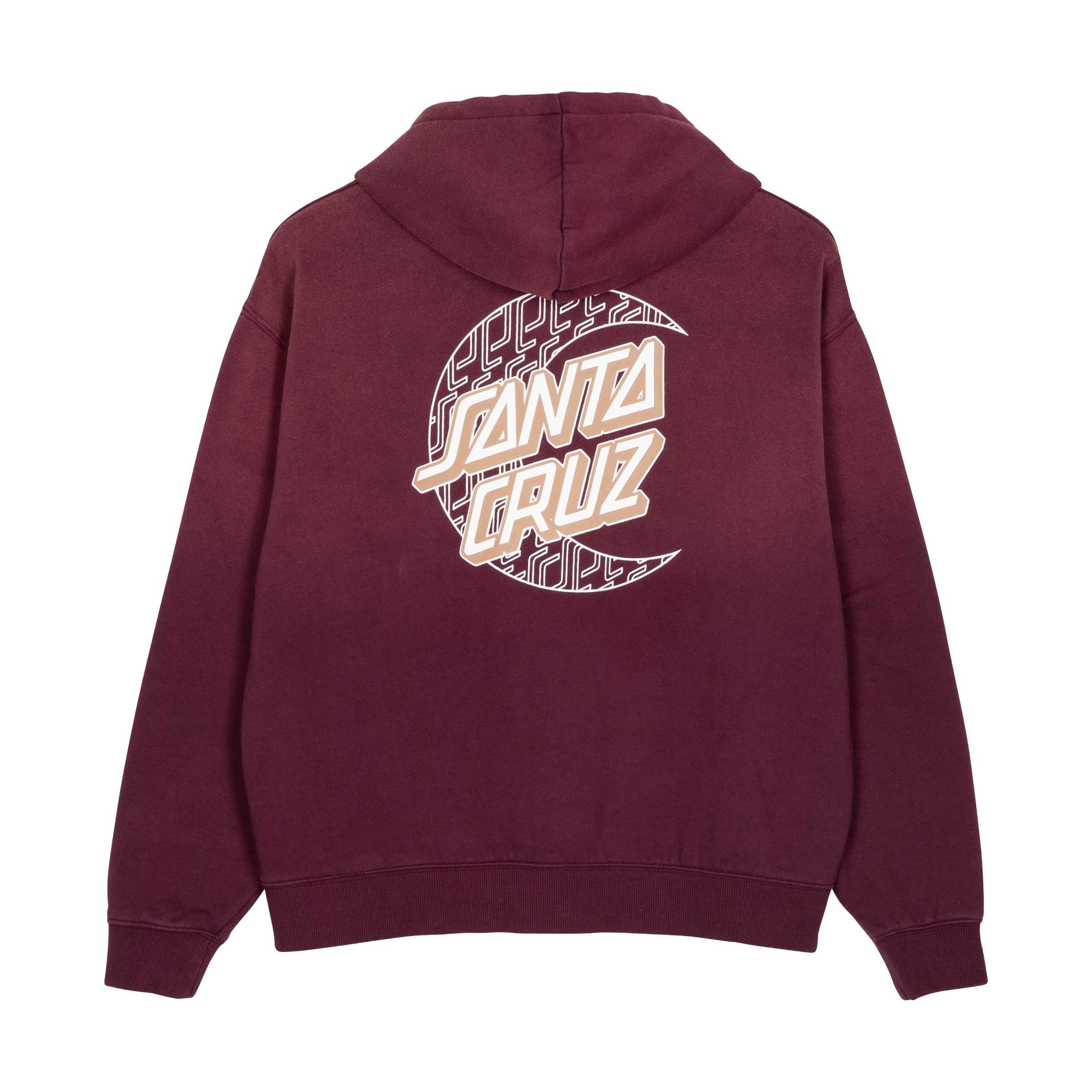 Santa Cruz Hoodie IMPRINT MOON DOT HOOD (1-delig)