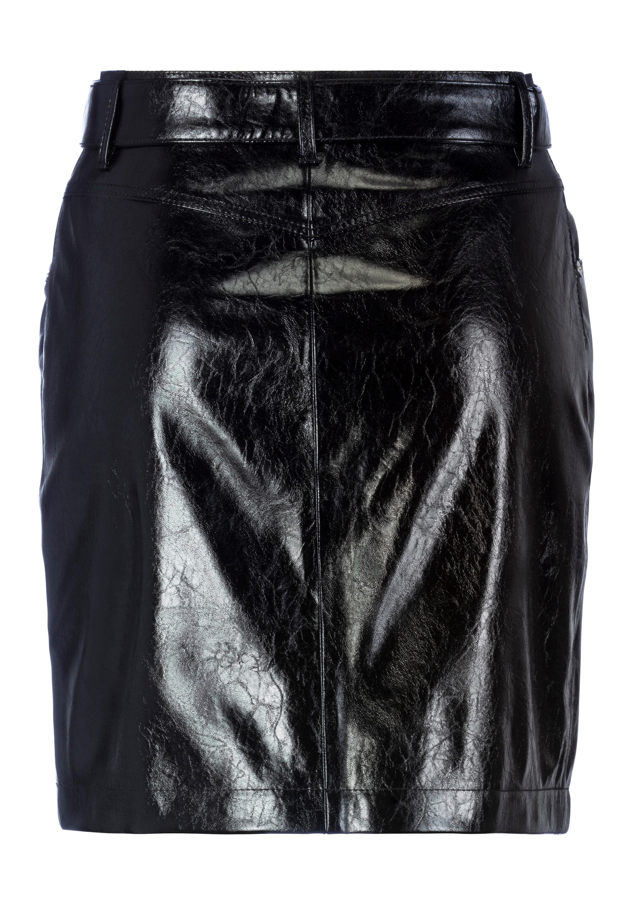 Boss Orange Imitatieleren rok Vemas Premium Damesmode