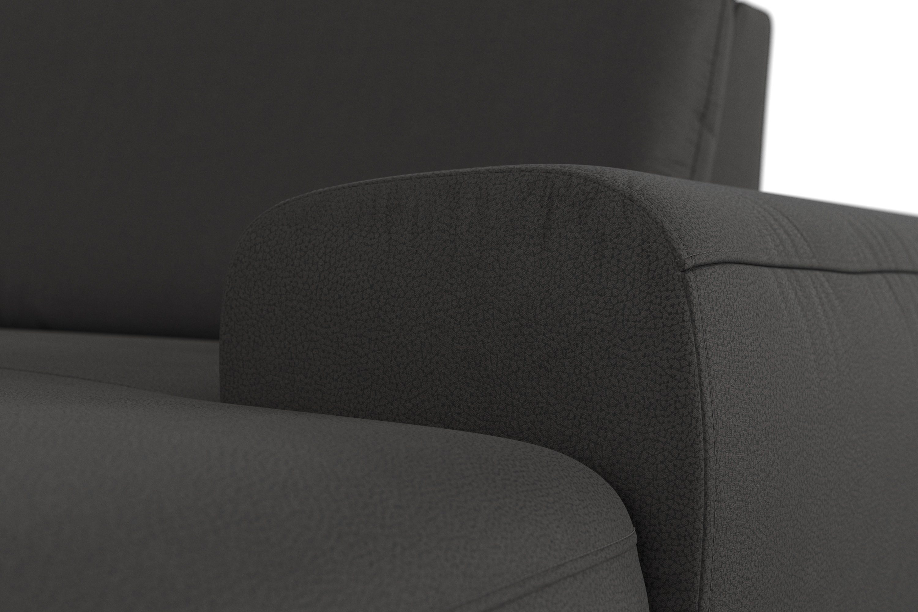 sit&more Zithoek Cinturo U-vorm inclusief zitdiepteverstelling en binnenvering, zithoogte 48 cm