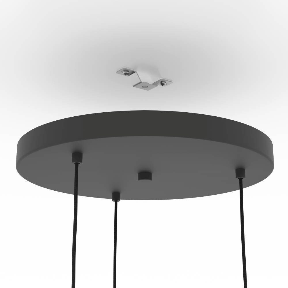 EGLO Hanglamp ROMAZZINA Hanglamp, hanglamp van metaal, E27 fitting, Ø 46 cm (1 stuk)