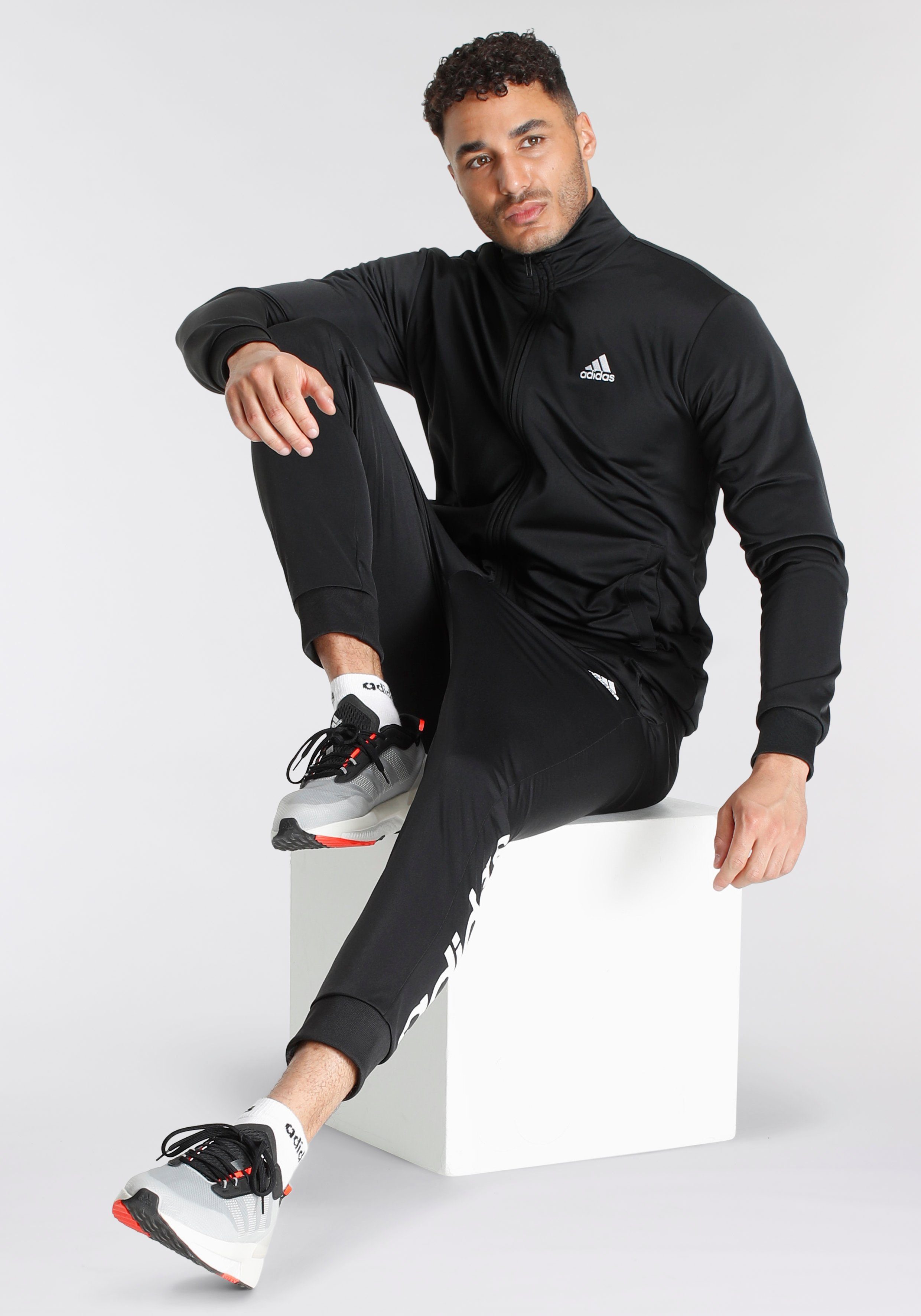 adidas Sportswear Trainingspak LINEAR LOGO TRICOT (2-delig)