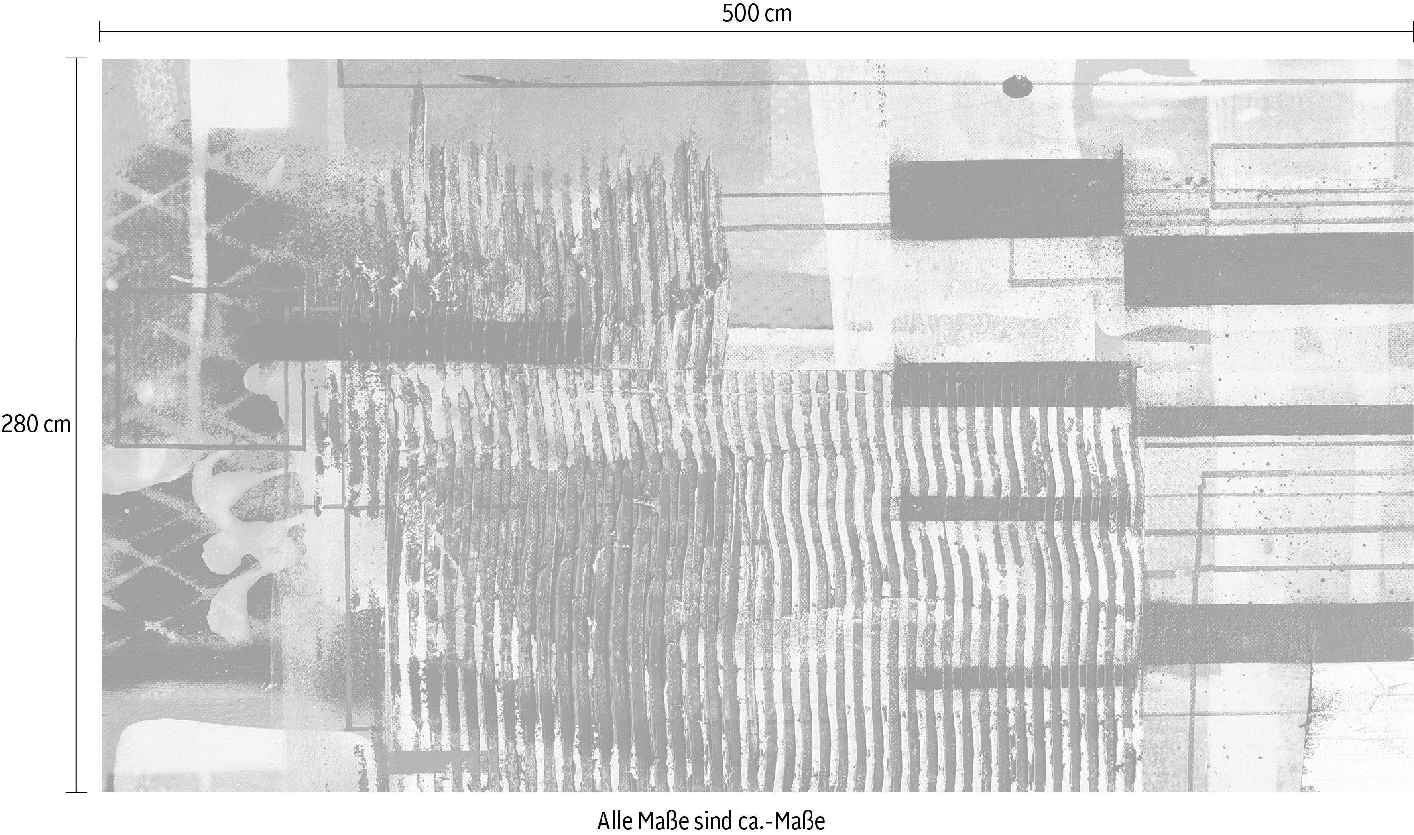 Komar Vliesbehang Digitale print vlies - Fringe Upswept - Afmeting 500 x 280 cm (1 stuk)