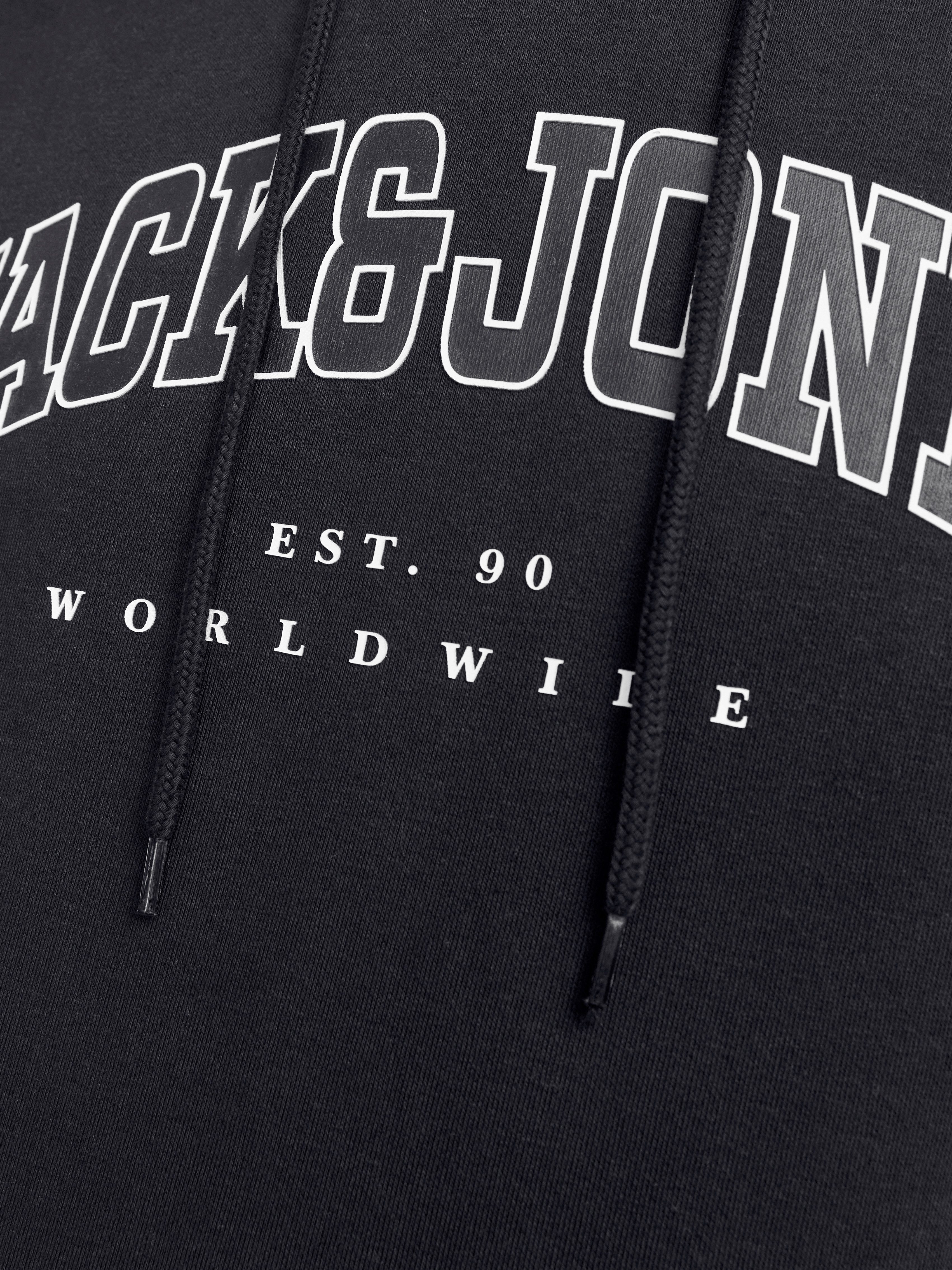 Jack & Jones Hoodie JJECALEB VARSITY SWEAT HOOD NOOS