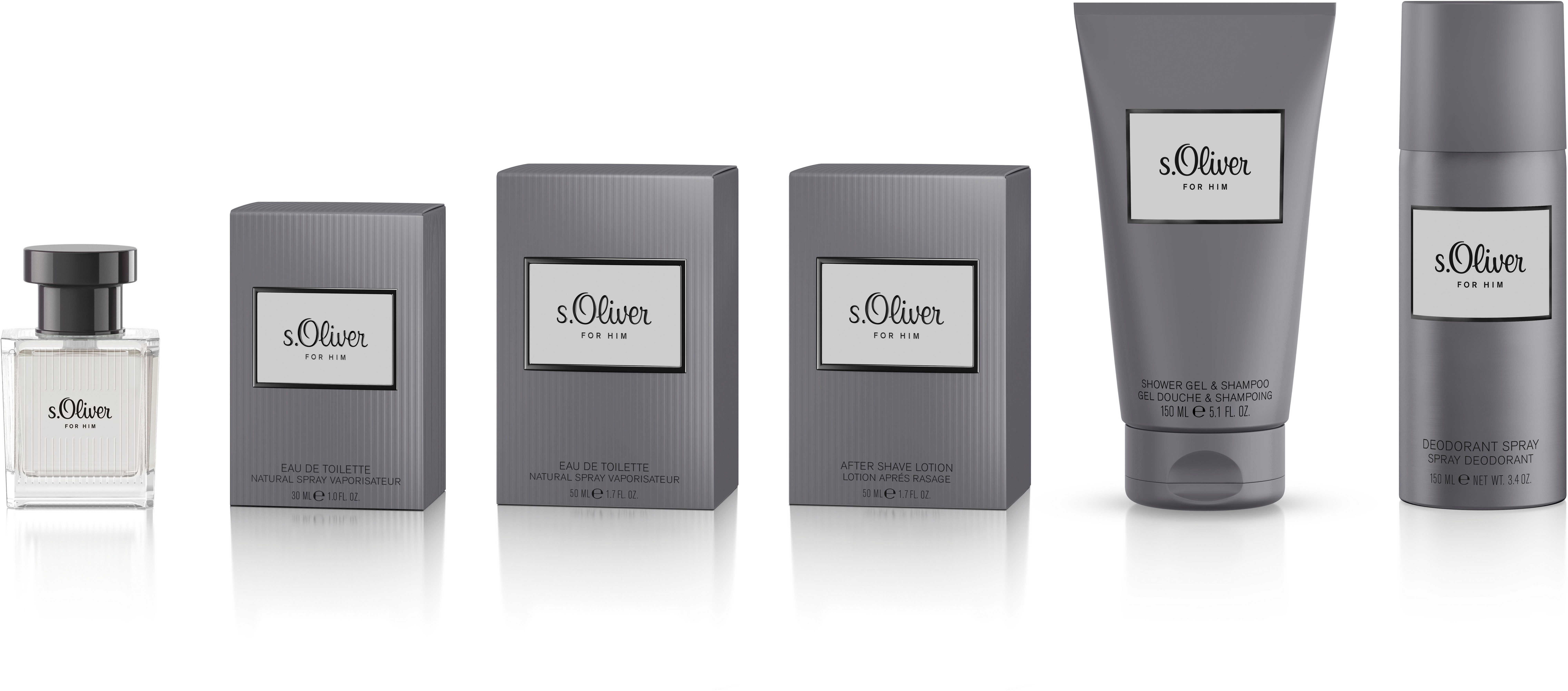 s.Oliver Eau de toilette S.Oliver For Him EDT NATURAL SPRAY 50 ML (set, 1-delig)