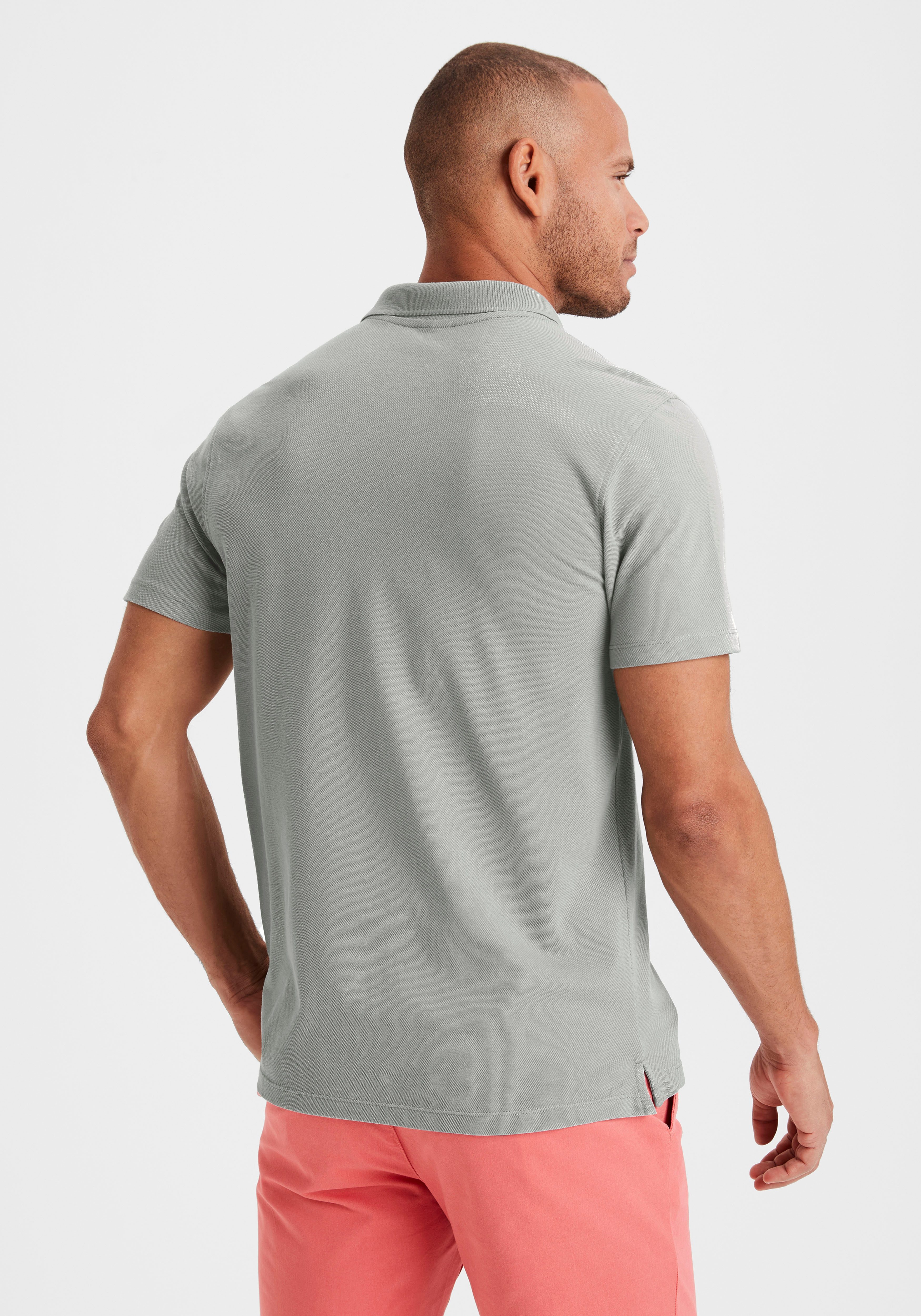 Beachtime Poloshirt Korte mouw, shirt met polokraag, katoen piqué