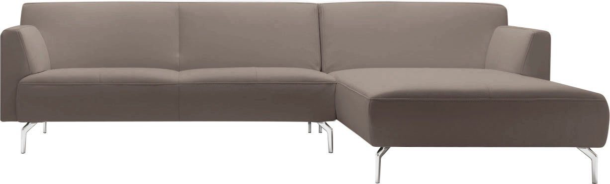 Creation BY ROLF BENZ Hoekbank CR.446 in een minimalistische, gewichtloze look, breedte 275 cm