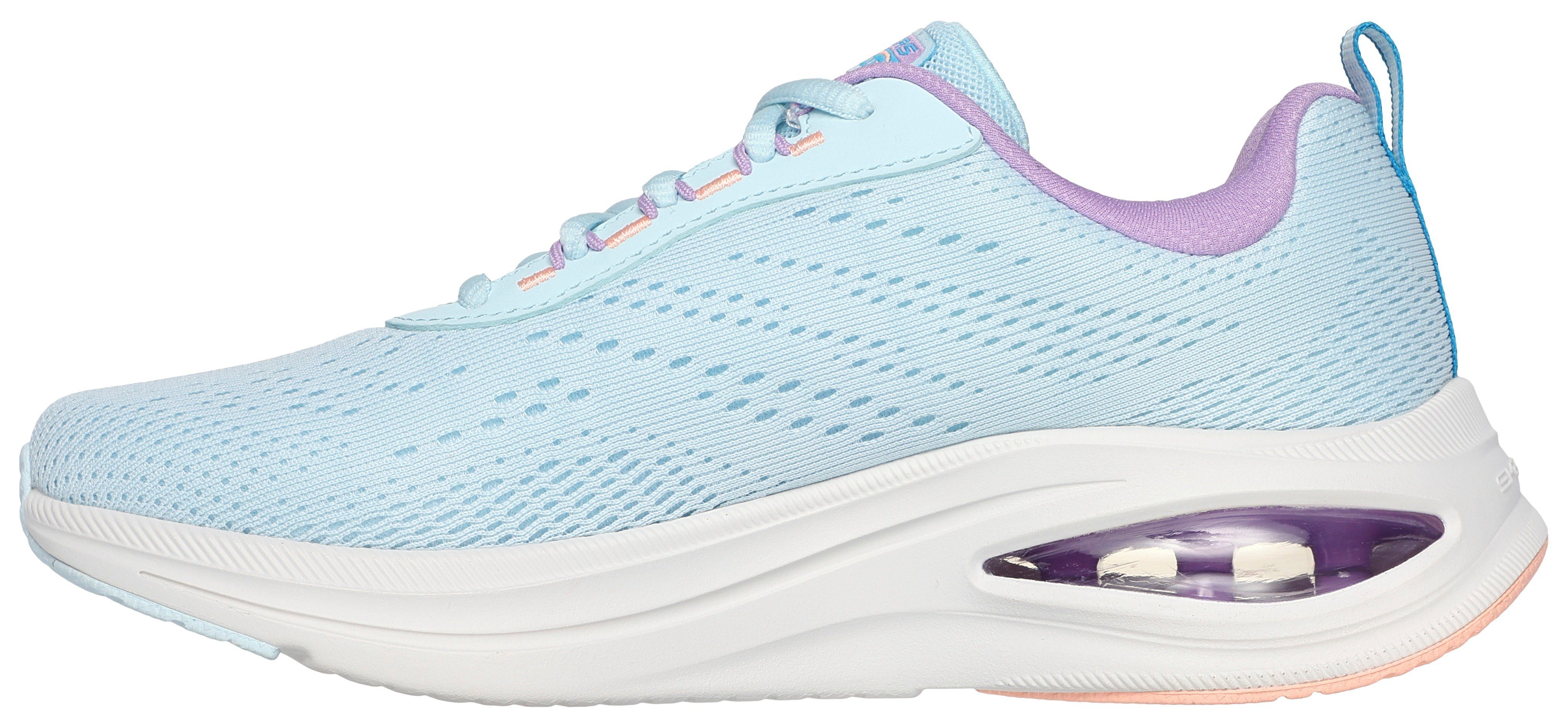 Skechers Slip-on sneakers SKECH-AIR META-AIRED OUT Slipper, vrijetijdsschoen, trainingsschoen met gevoerde schacht