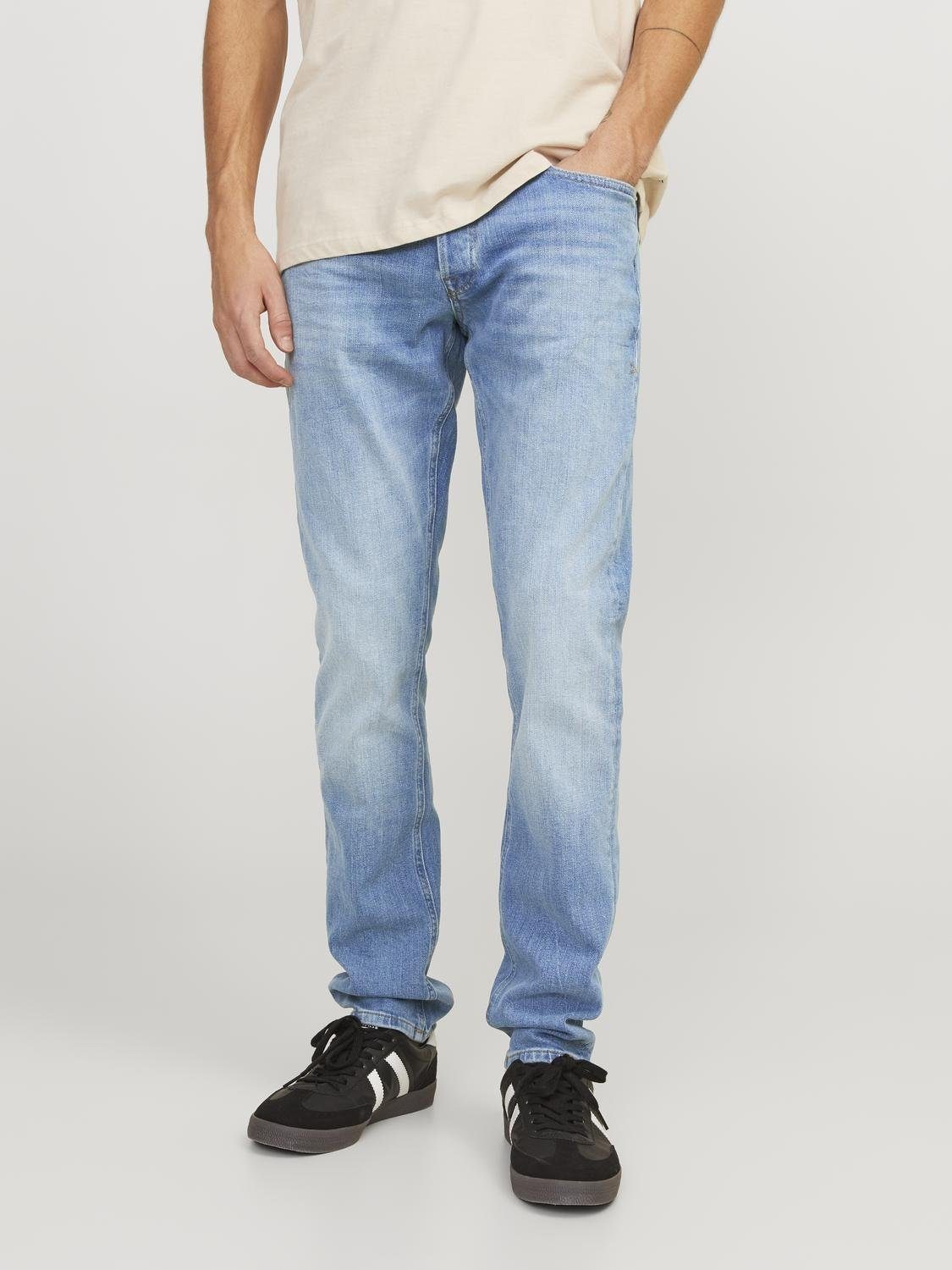 Jack & Jones Slim fit jeans JJIGLENN JJWARD JJ 322 N heren slim fit jeans maat 29 blauw