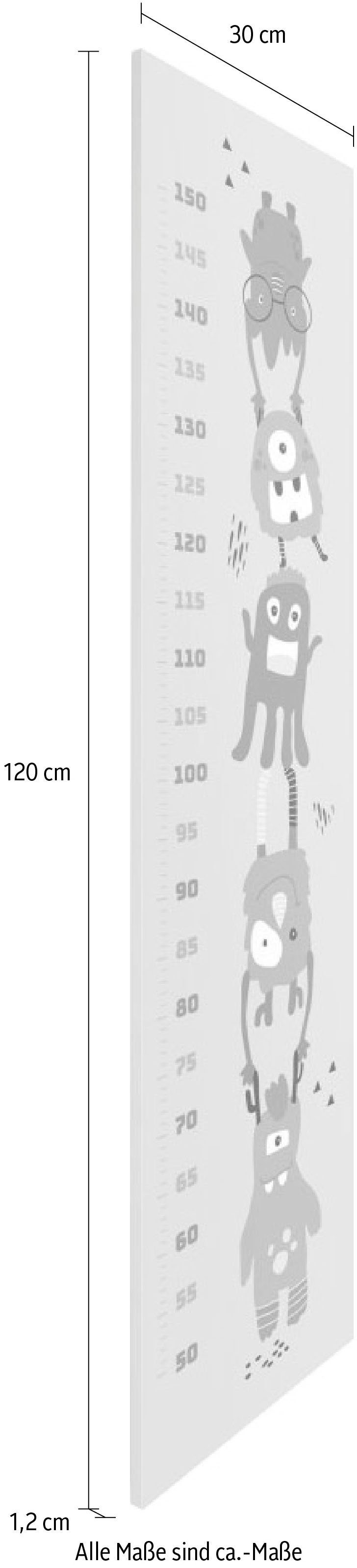 Reinders! Artprint Meetlat monster - artprint