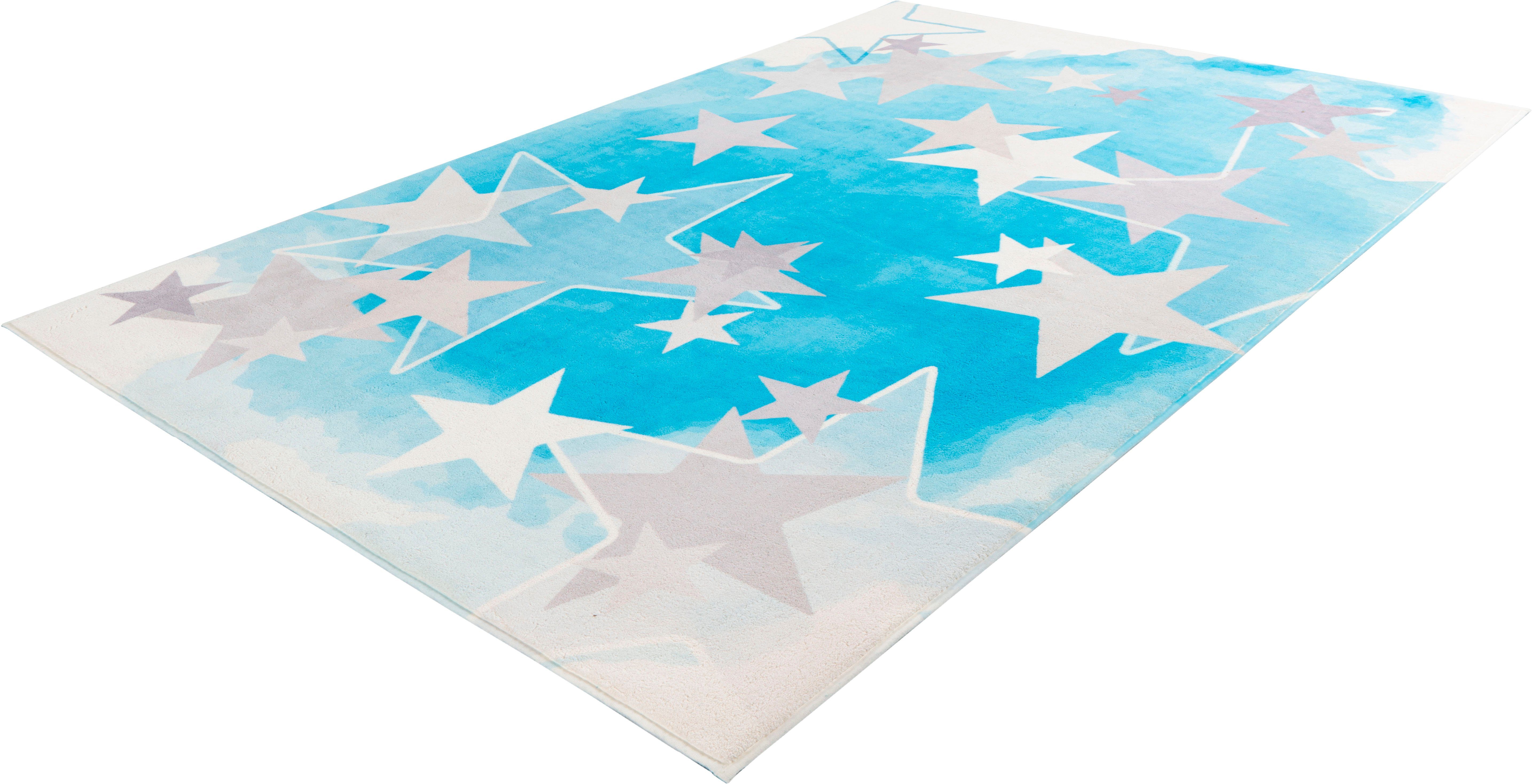 Obsession Stars 160 x 230 cm Kindervloerkleed Blauw 410