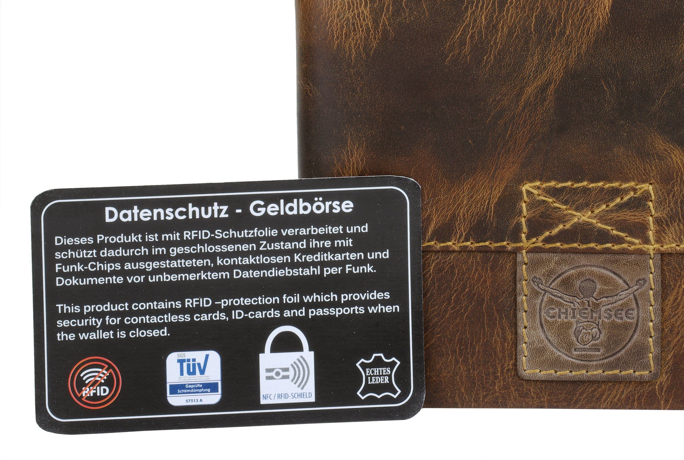 Chiemsee Portemonnee echt leder