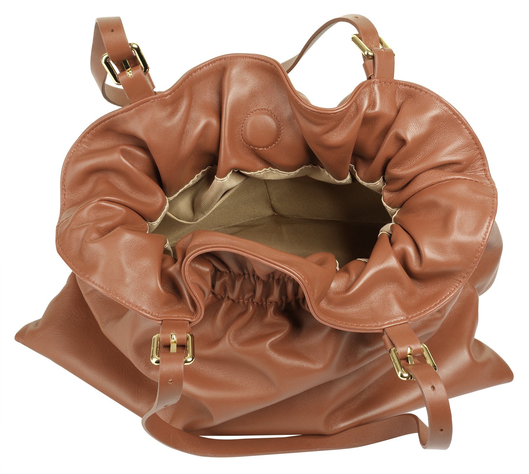 Samantha Look Shopper echt leer, made in italy