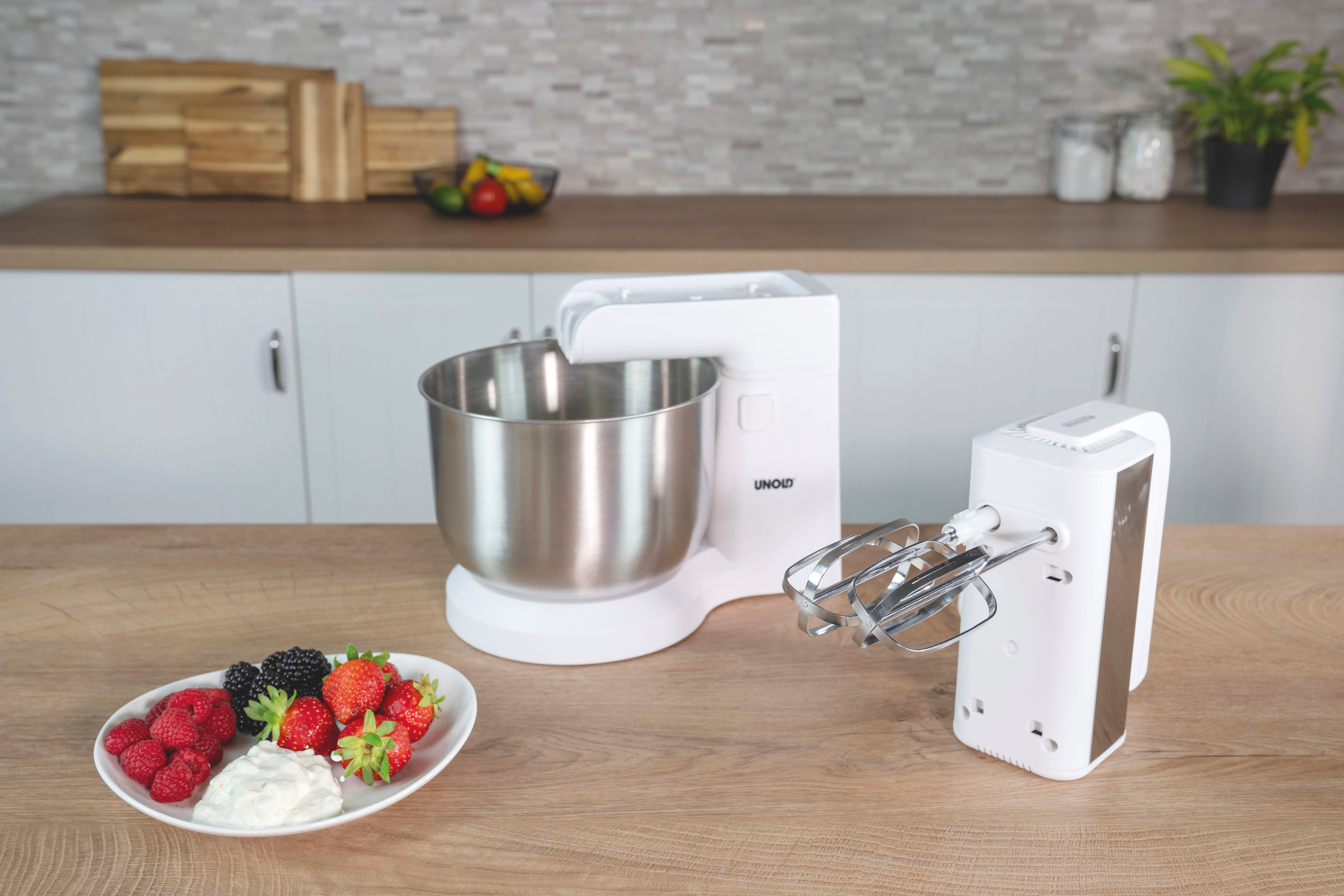 Unold Handmixer 78720 mit Rührschüssel Hannah